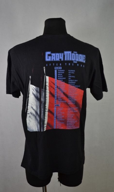 Band Tees × Vintage Vintage 1989 Gary Moore After The War Tour T-shirt M Size US M / EU 48-50 / 2 - 2 Thumbnail