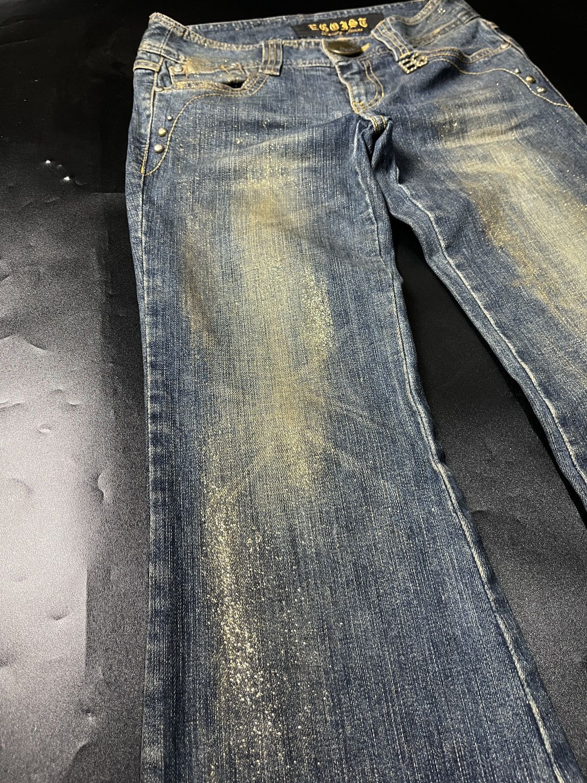 Other 1990s Egoist Big Flare Jeans Size US 28 / EU 44 - 11 Thumbnail