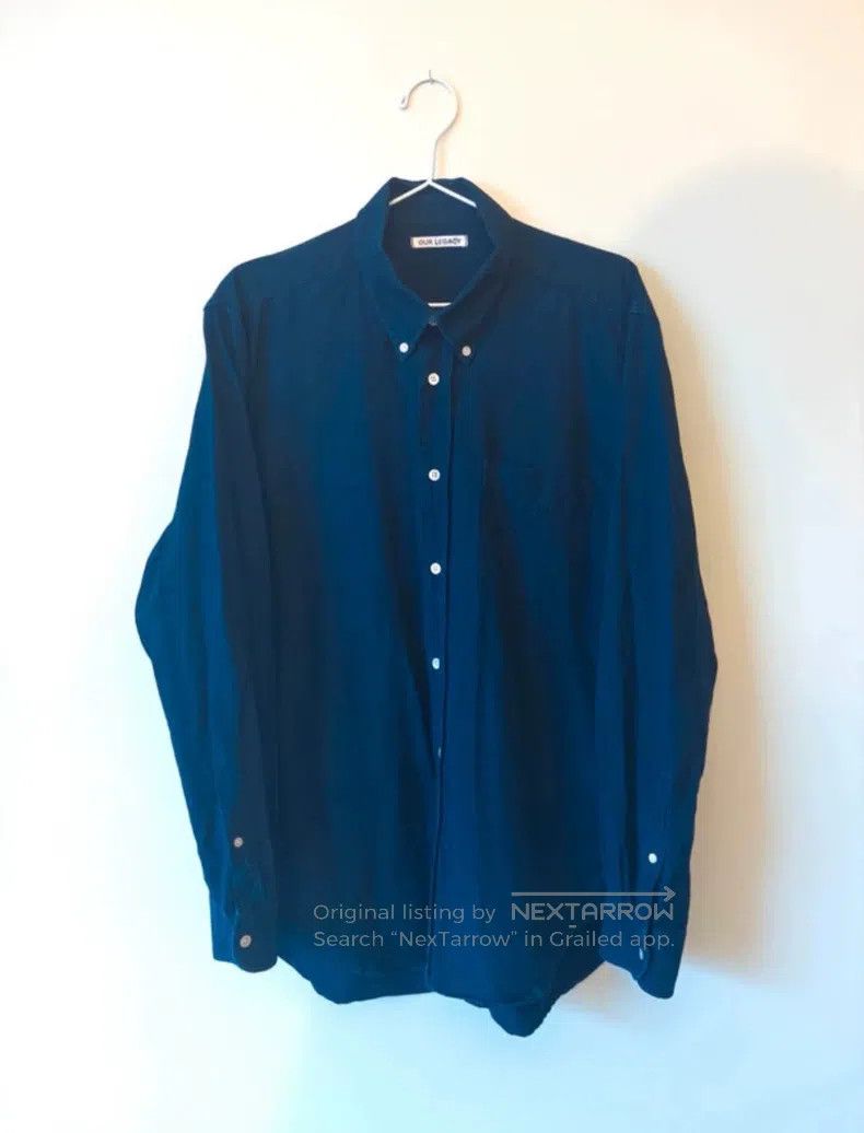 Our Legacy Our Legacy Blue shirt Size US L / EU 52-54 / 3 - 1 Thumbnail