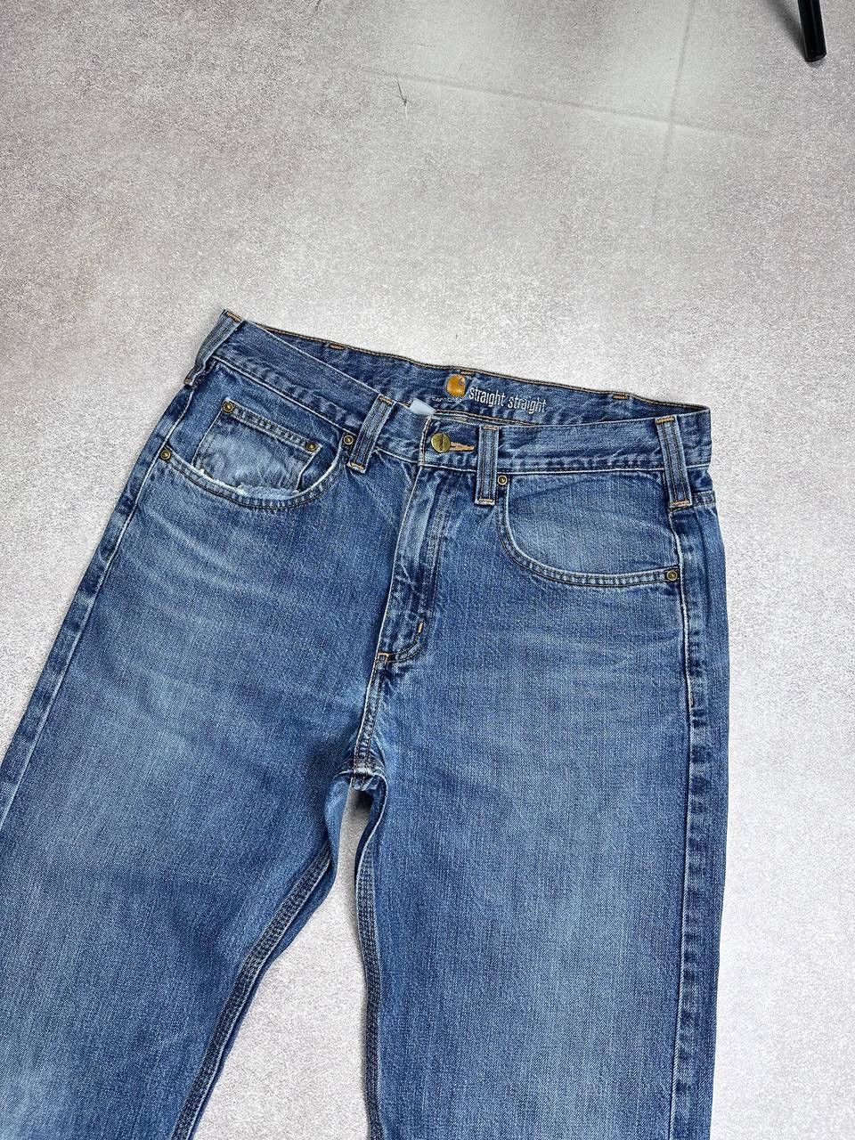 Carhartt Vintage Carhartt Baggy Flared Straight Jeans Y2K 32x34 Size US 32 / EU 48 - 4 Thumbnail