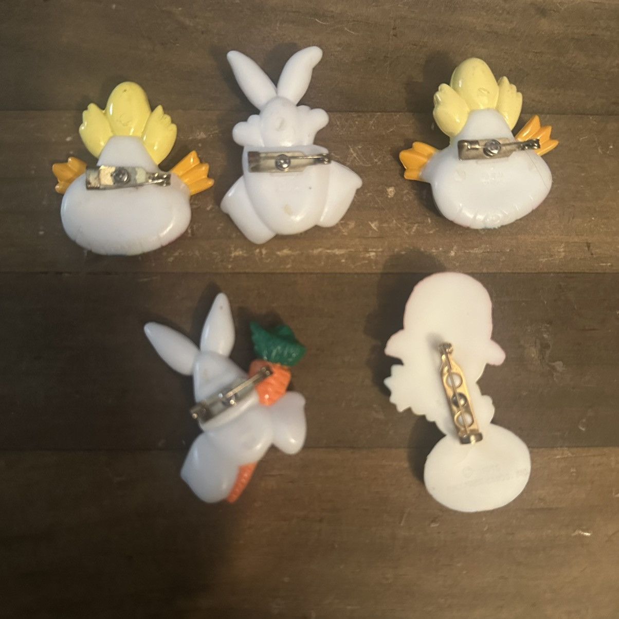 Vintage Vintage lot of plastic Easter brooches Size ONE SIZE - 5 Thumbnail