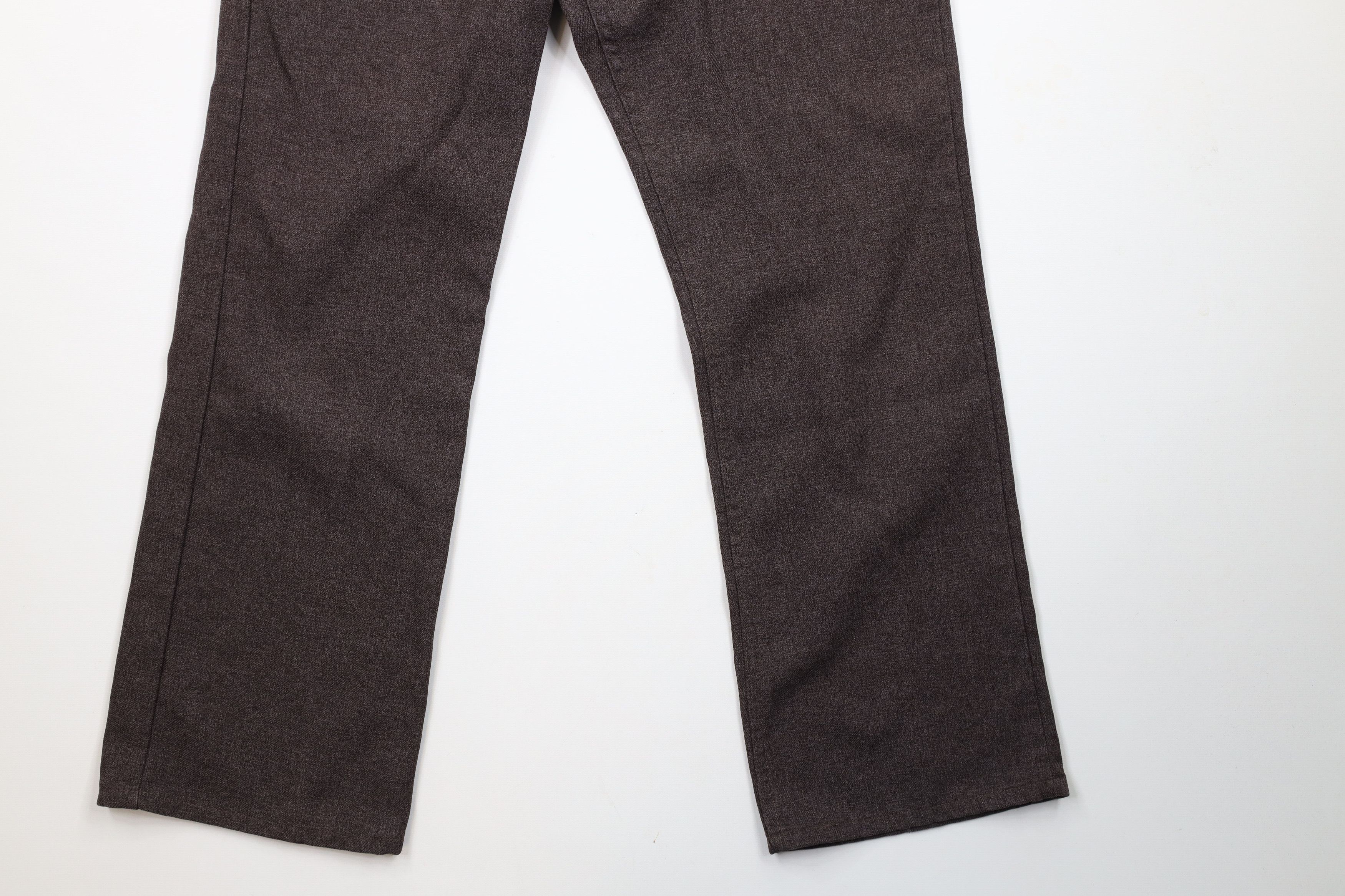 Vintage × Wrangler Vinage 70s Wrangler Flared Wide Leg Chino Pants Purple USA Size US 34 / EU 50 - 4 Thumbnail