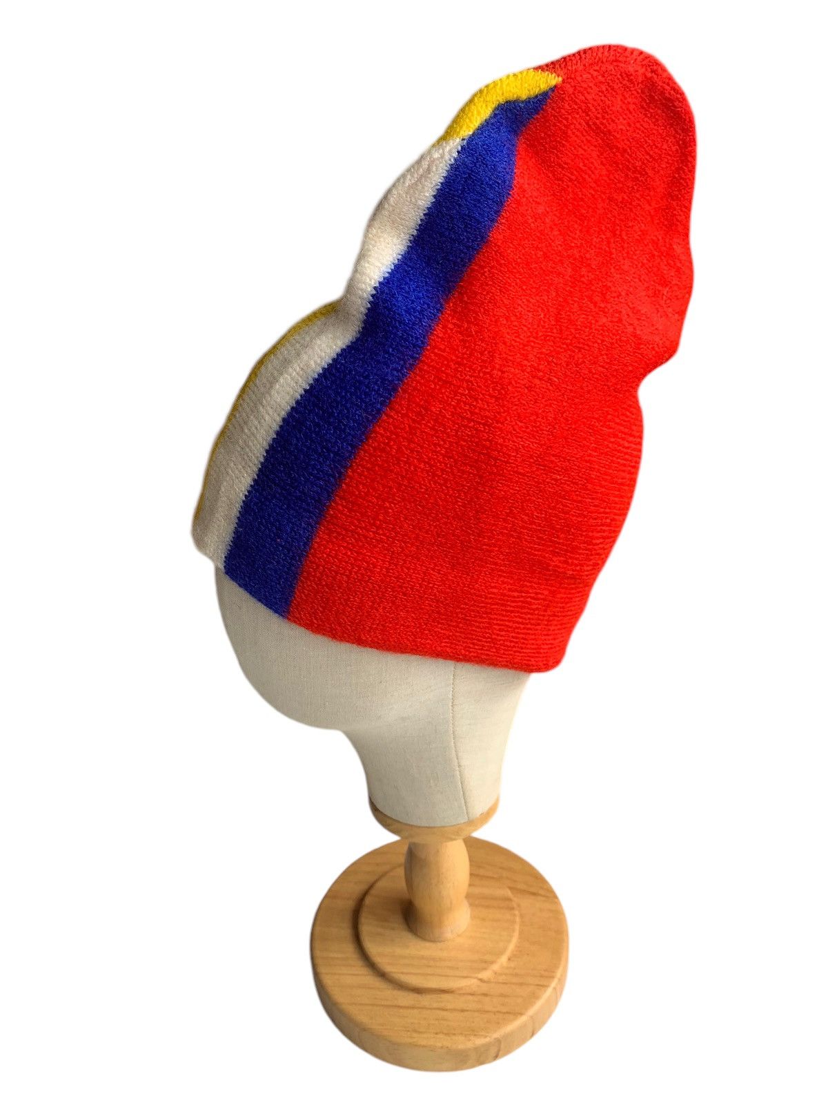 Vintage Knitted Mohawk Wool Winter Sessions Long Beanie Hats