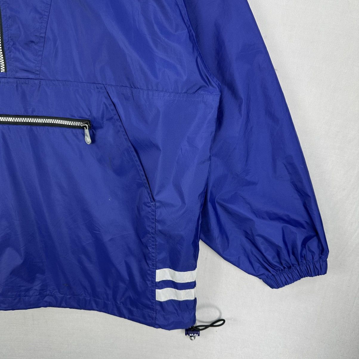 Vintage Vintage Anorak Nylon Jacket Hoodie Pullover by Bad Boy Size US XL / EU 56 / 4 - 3 Thumbnail