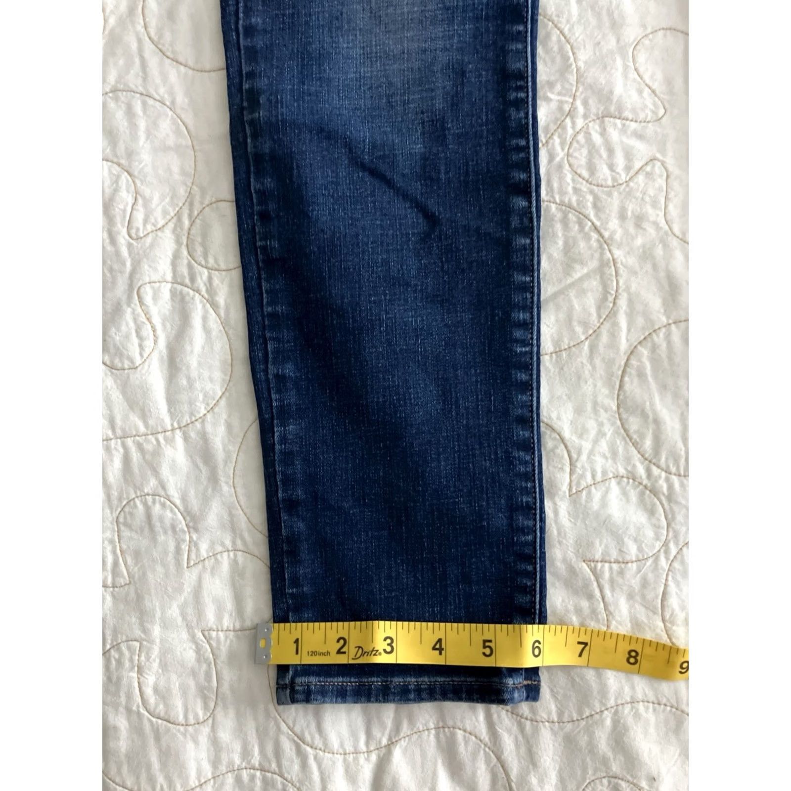 Lucky Brand Lucky Brand Jeans Womens 6/28 Blue Lolita Skinny Ankle Stretch Denim Medium Wash Size 28" / US 6 / IT 42 - 4 Thumbnail