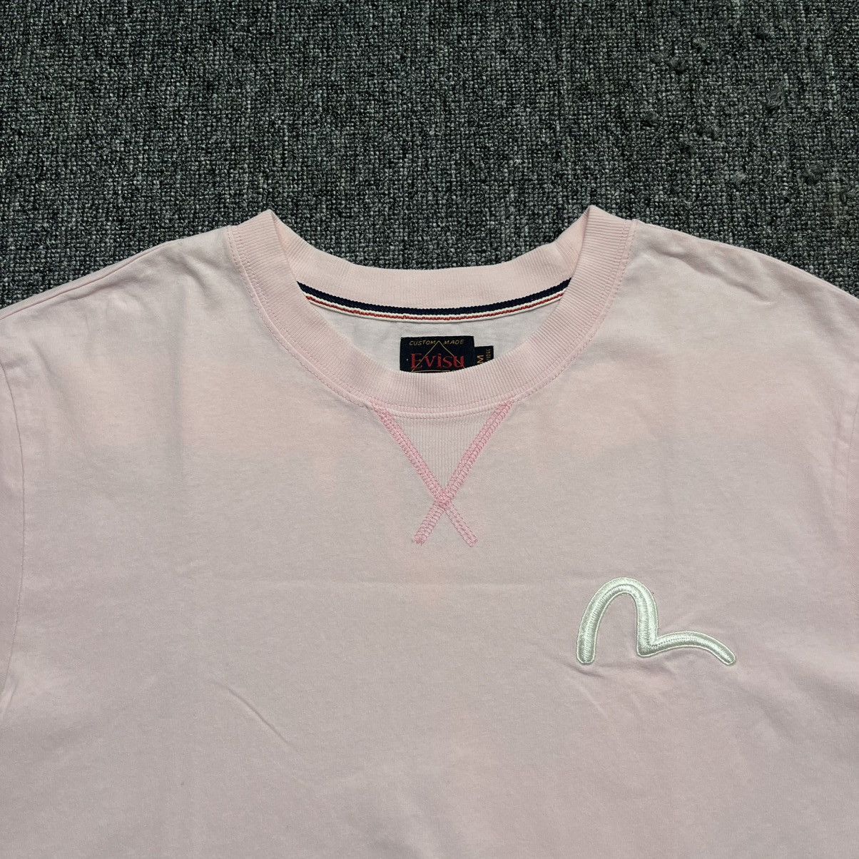 Evisu evisu maniac biglogo tshirt pink Size US M / EU 48-50 / 2 - 3 Thumbnail