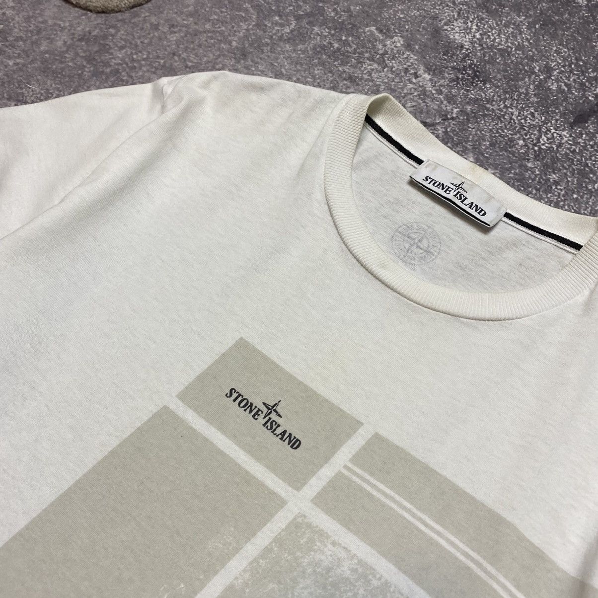 Stone Island Men’s Stone Island Big Logo Sportswear Company tee Size US S / EU 44-46 / 1 - 3 Thumbnail