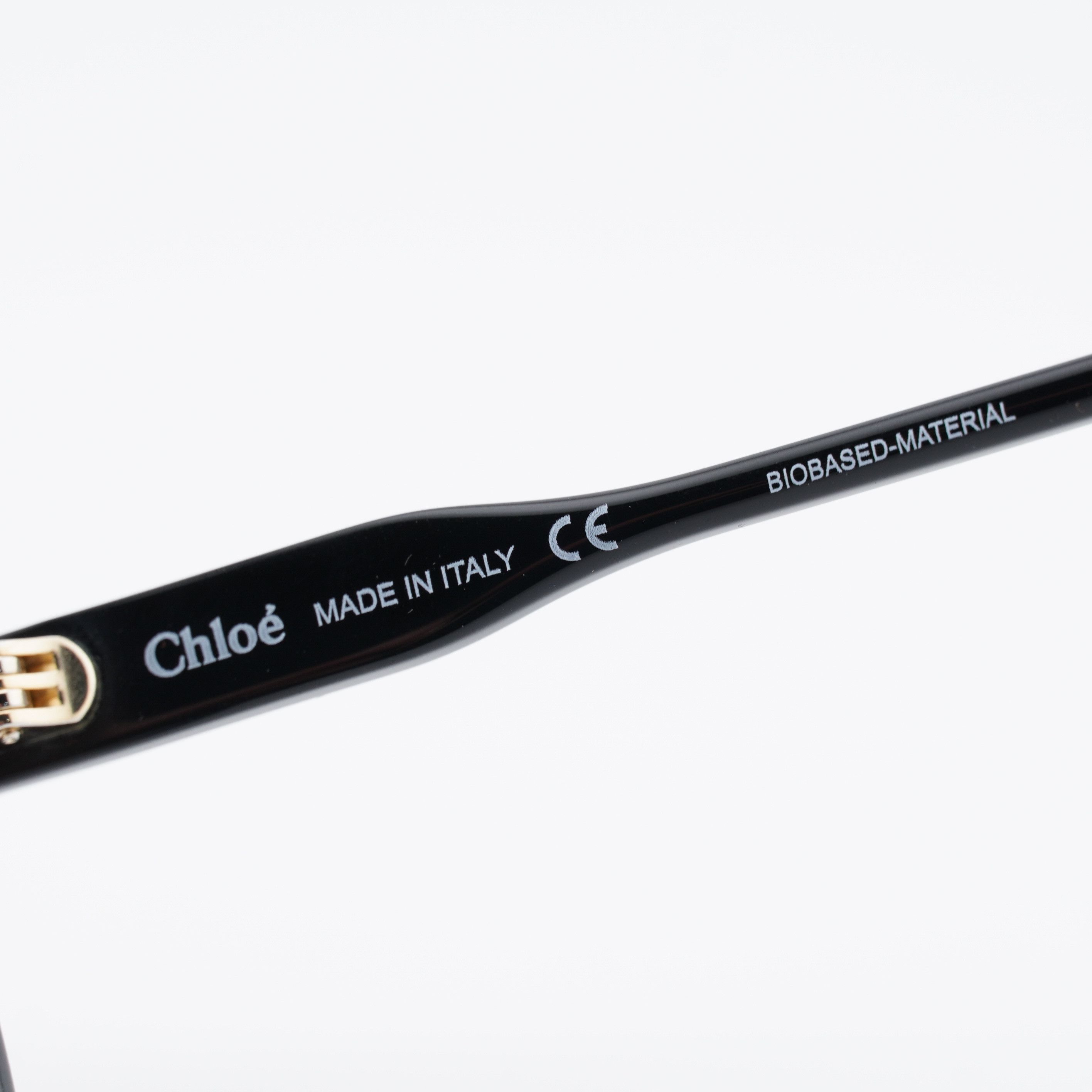 Chloe Chloe CH0115O 001 Eyeglasses Shiny Black 54mm Square Frame Size ONE SIZE - 8 Thumbnail
