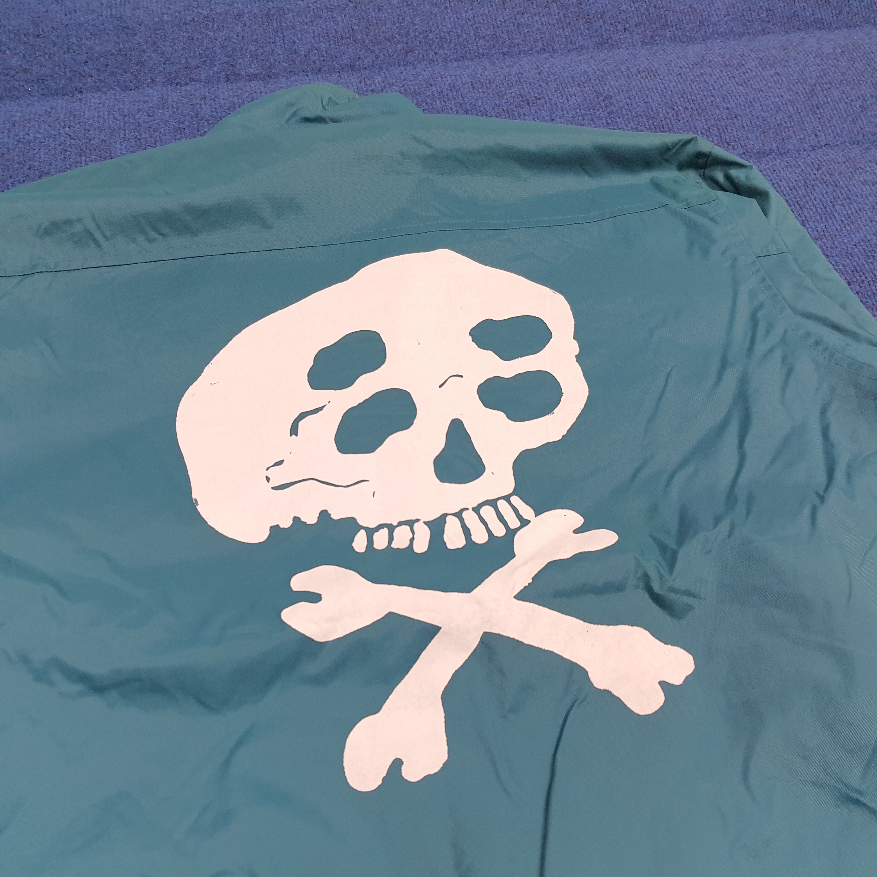 Helly Hansen Vintage Helly Hansen Fleece Custom Skull Logo Jacket C286N23 Size US XL / EU 56 / 4 - 2 Thumbnail