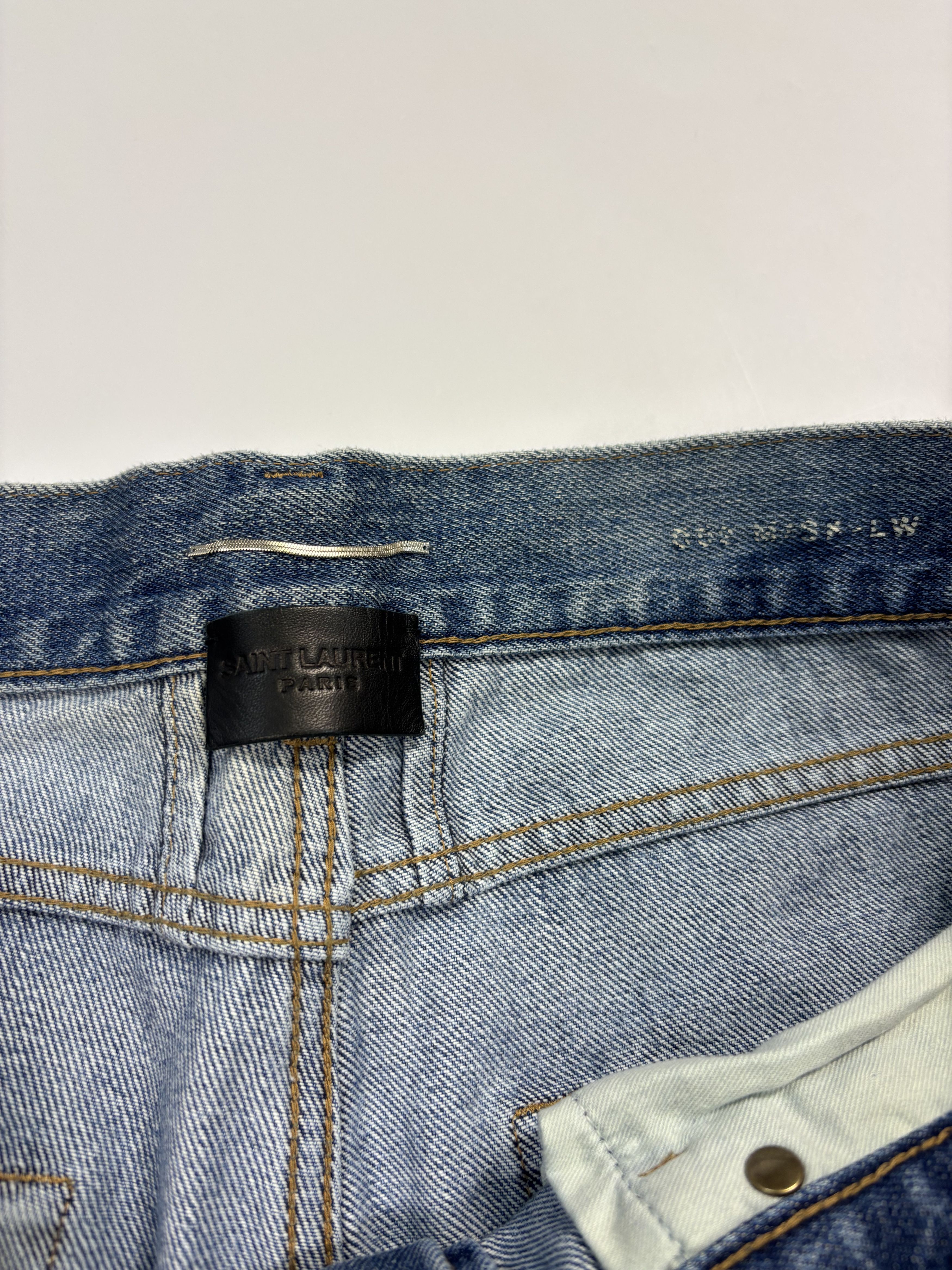 Saint Laurent Paris Saint Laurent Classic Blue Jeans Size US 32 / EU 48 - 2 Thumbnail