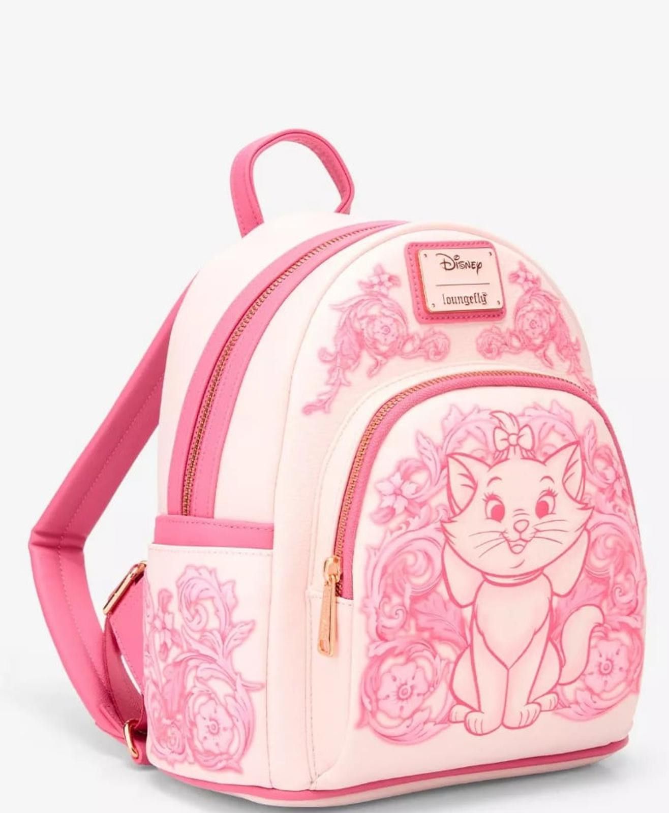 Loungefly Disney The Aristocats Marie Floral Mini Backpack