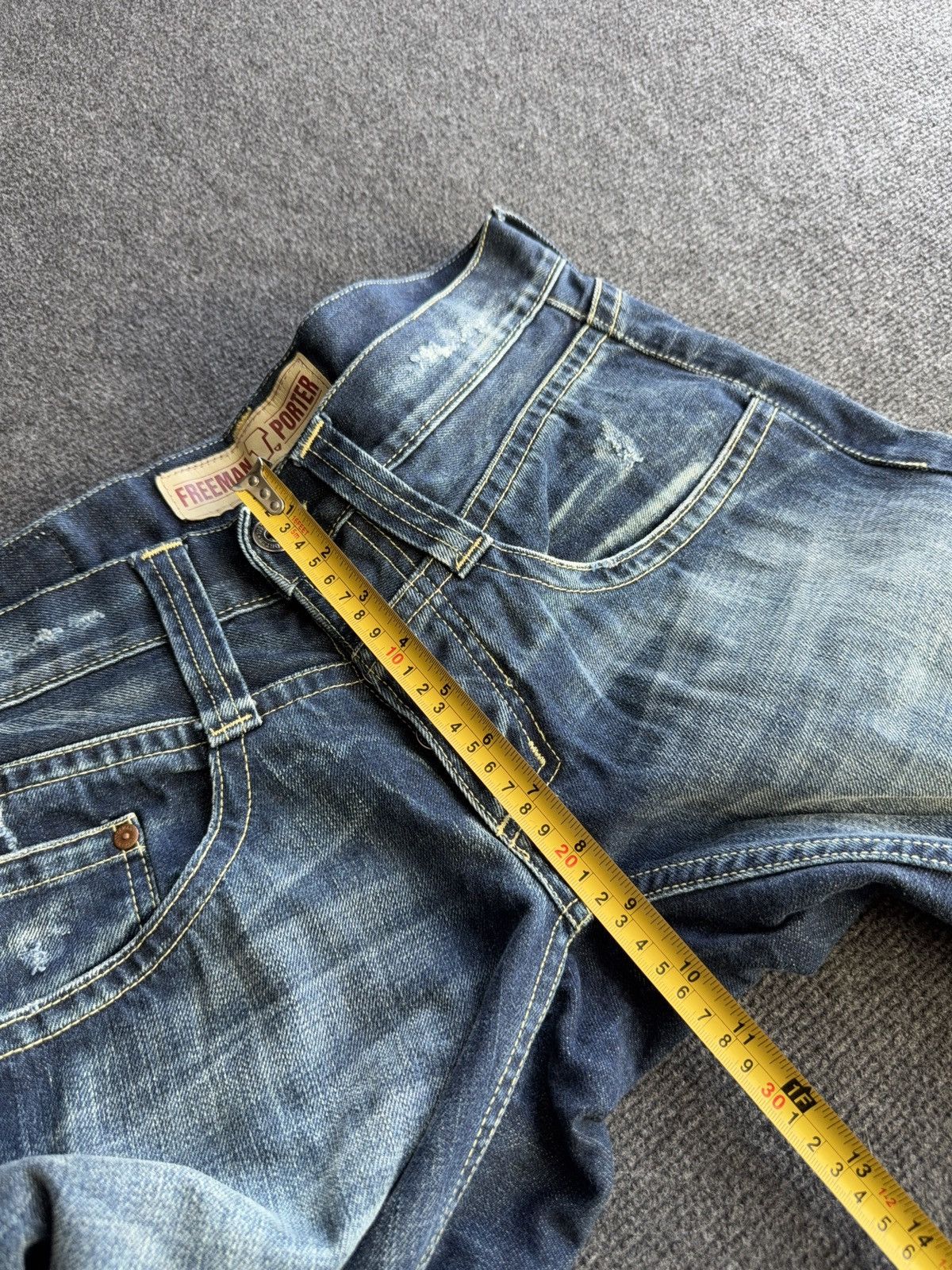 Vintage Vintage 00s Japanese Bootcut If Six Was Nine style y2k jeans Size US 31 - 18 Thumbnail