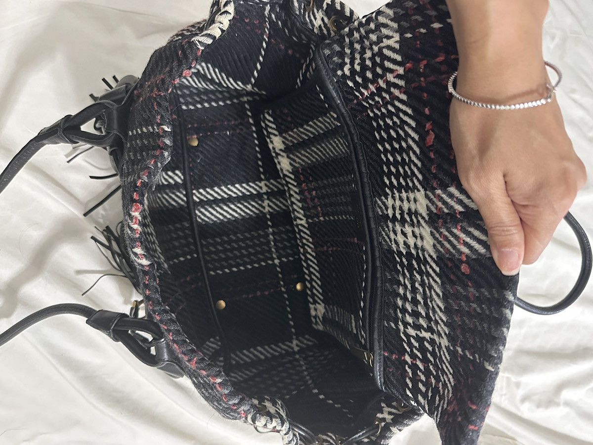Salvatore Ferragamo Salvatore Ferragamo Wool Plaid Exterior Bags & Handbags L Size ONE SIZE - 8 Thumbnail