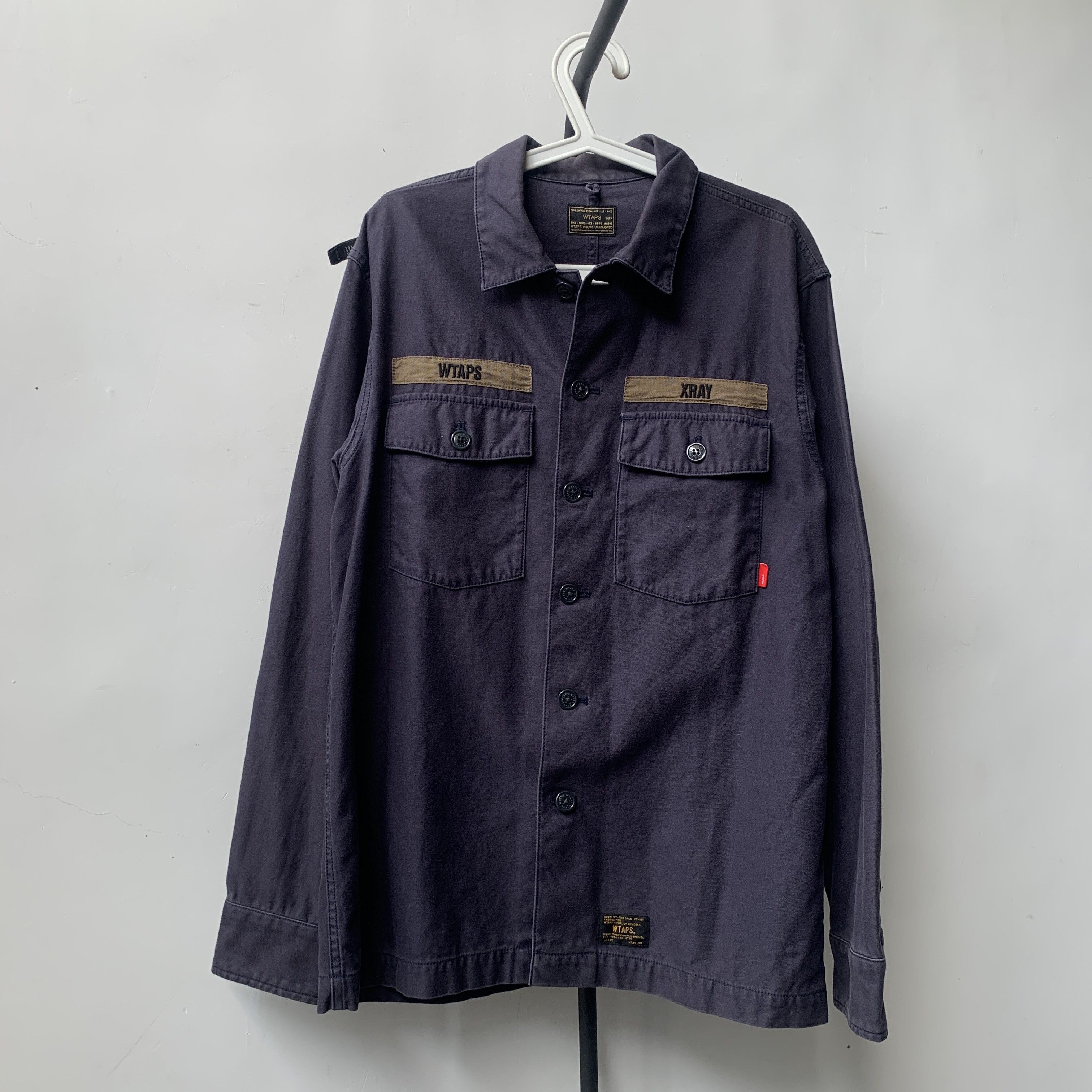 Wtaps buds ls shirt cotton satin 2015