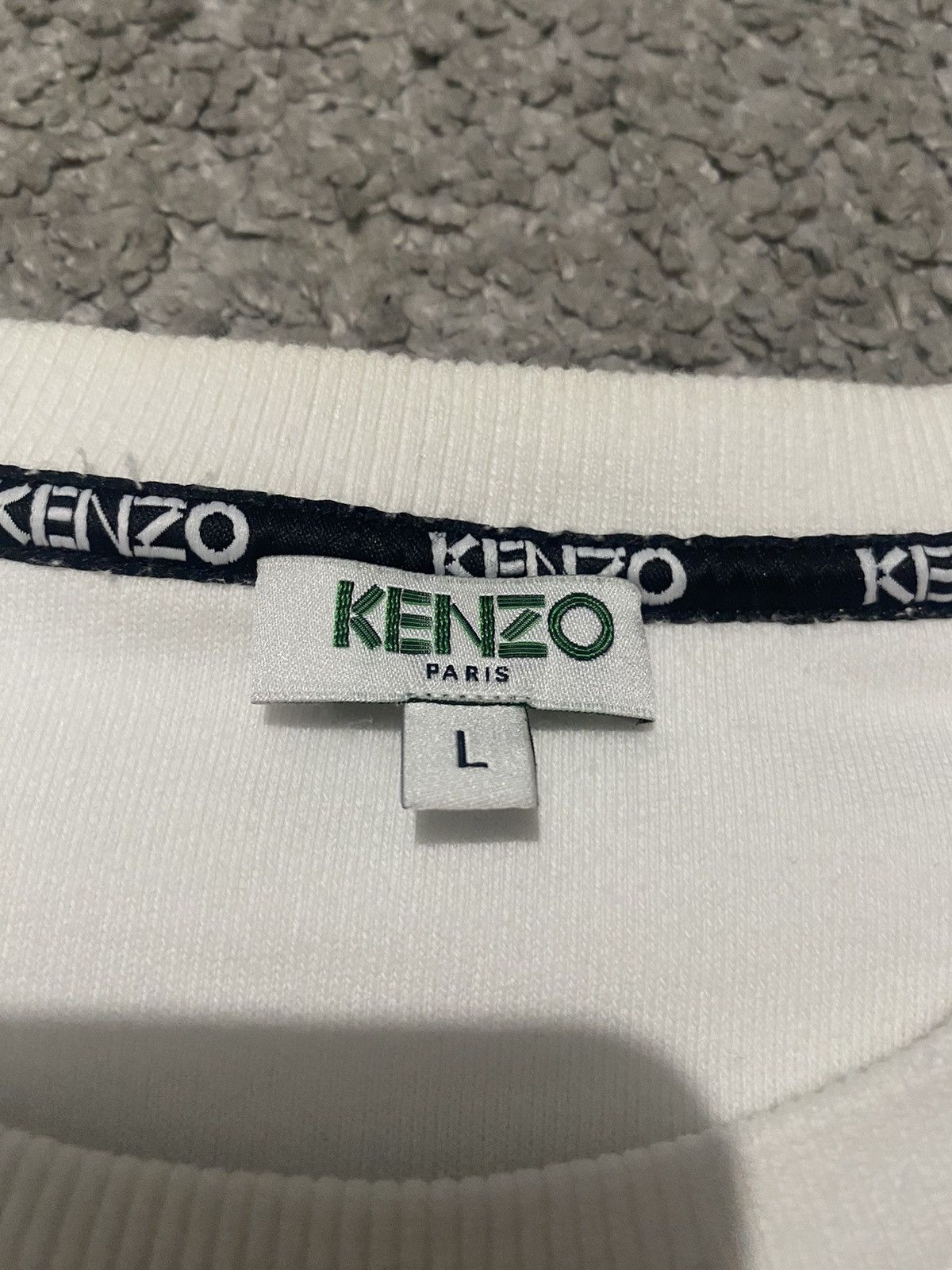 Kenzo Kenzo Internazionale Embroidered Center Logo Spellout Size L / US 10 / IT 46 - 5 Thumbnail