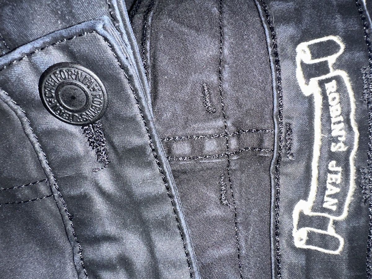 Robins Jeans 32 Robin Jeans Motorcycle Leather Jeans Size US 32 / EU 48 - 9 Thumbnail