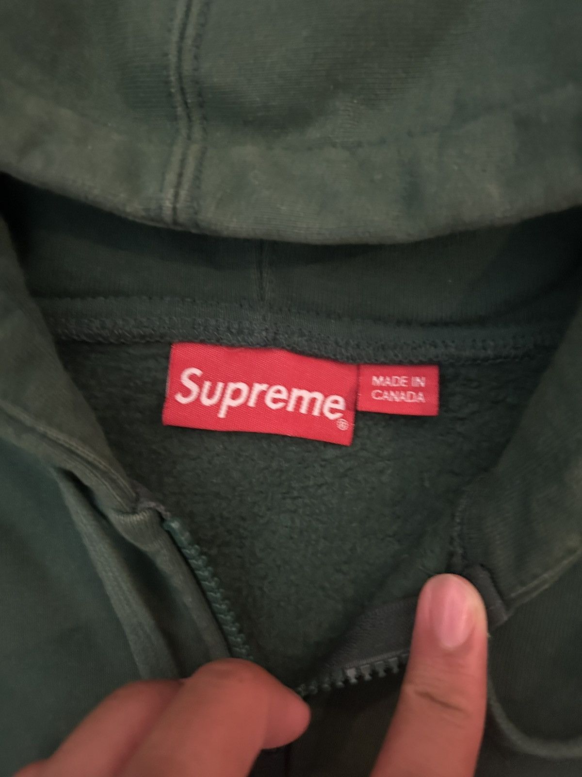 Supreme SUPREME TEXT STRIPE ZIP UP Size US M / EU 48-50 / 2 - 3 Thumbnail