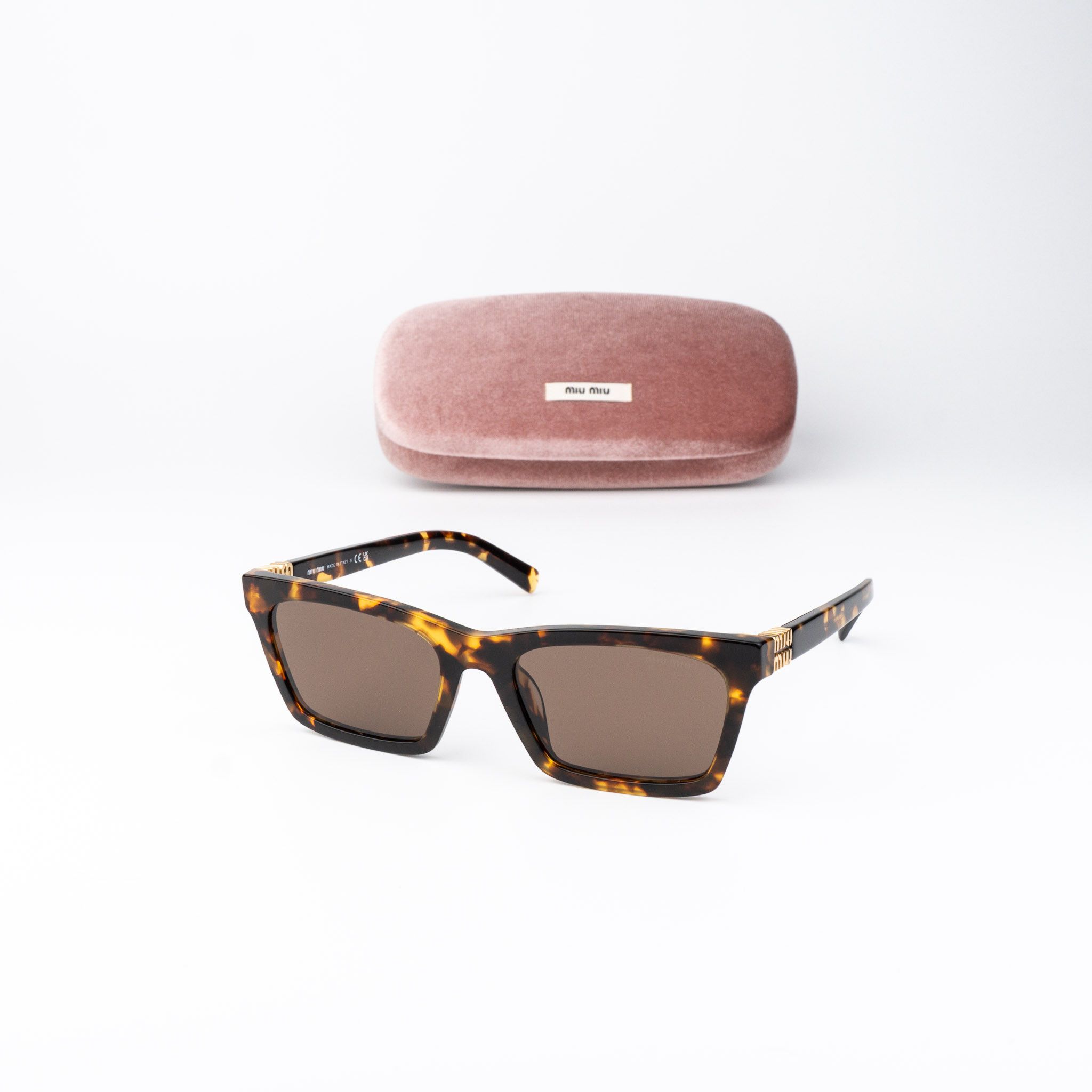 Miu Miu Miu Miu Women Sunglasses MUA05S 14L60M NEW AUTHENTIC Size ONE SIZE - 1 Thumbnail