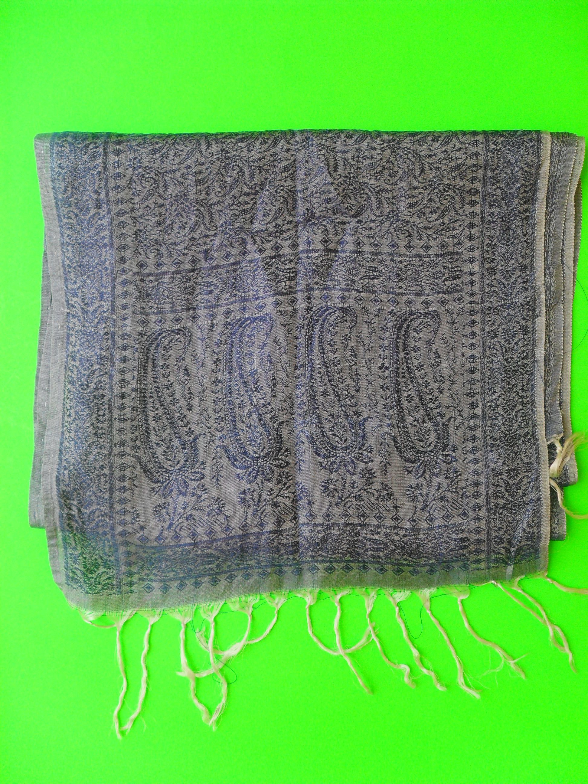 Other Vintage traditional Asian artisan scarf. Size ONE SIZE - 5 Thumbnail