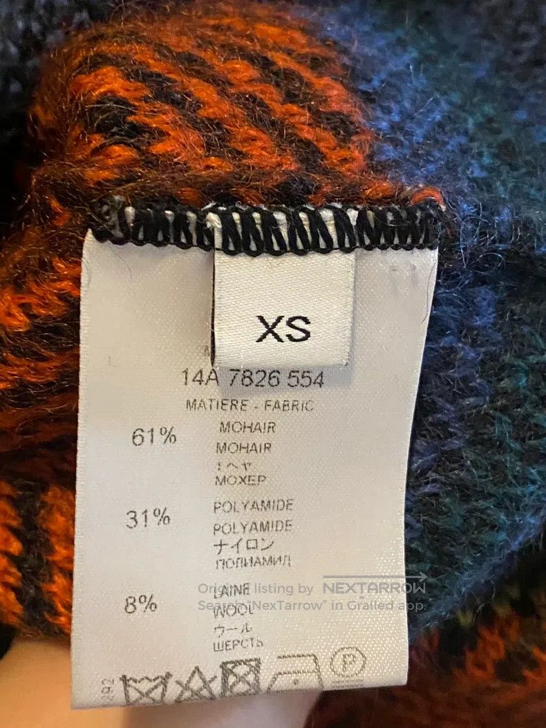 Givenchy Givenchy Mohair striped sweater Size XS / US 0-2 / IT 36-38 - 3 Thumbnail