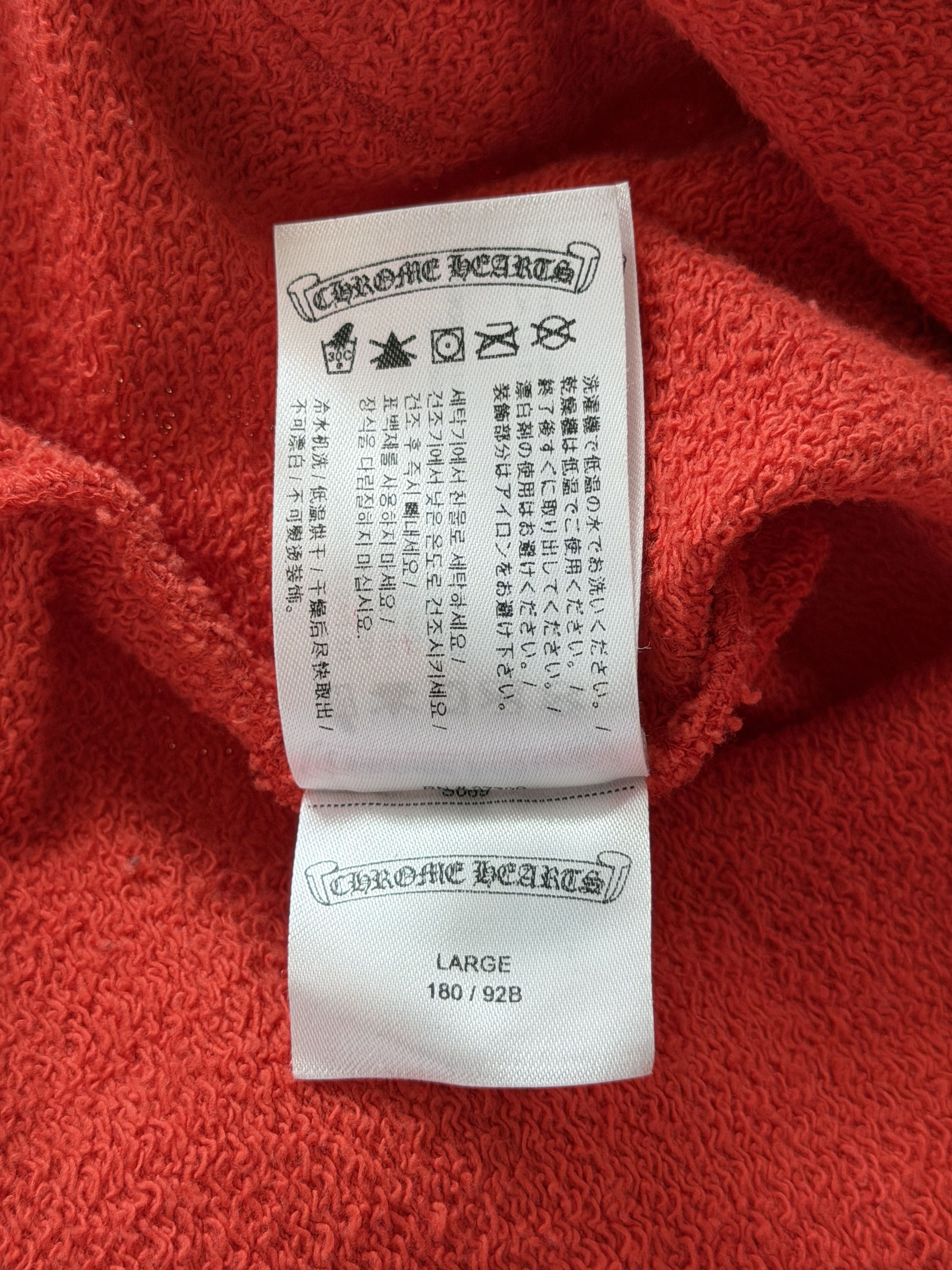 Chrome Hearts Chrome Hearts Matty Boy Red Spark Hoodie Size US L / EU 52-54 / 3 - 5 Thumbnail