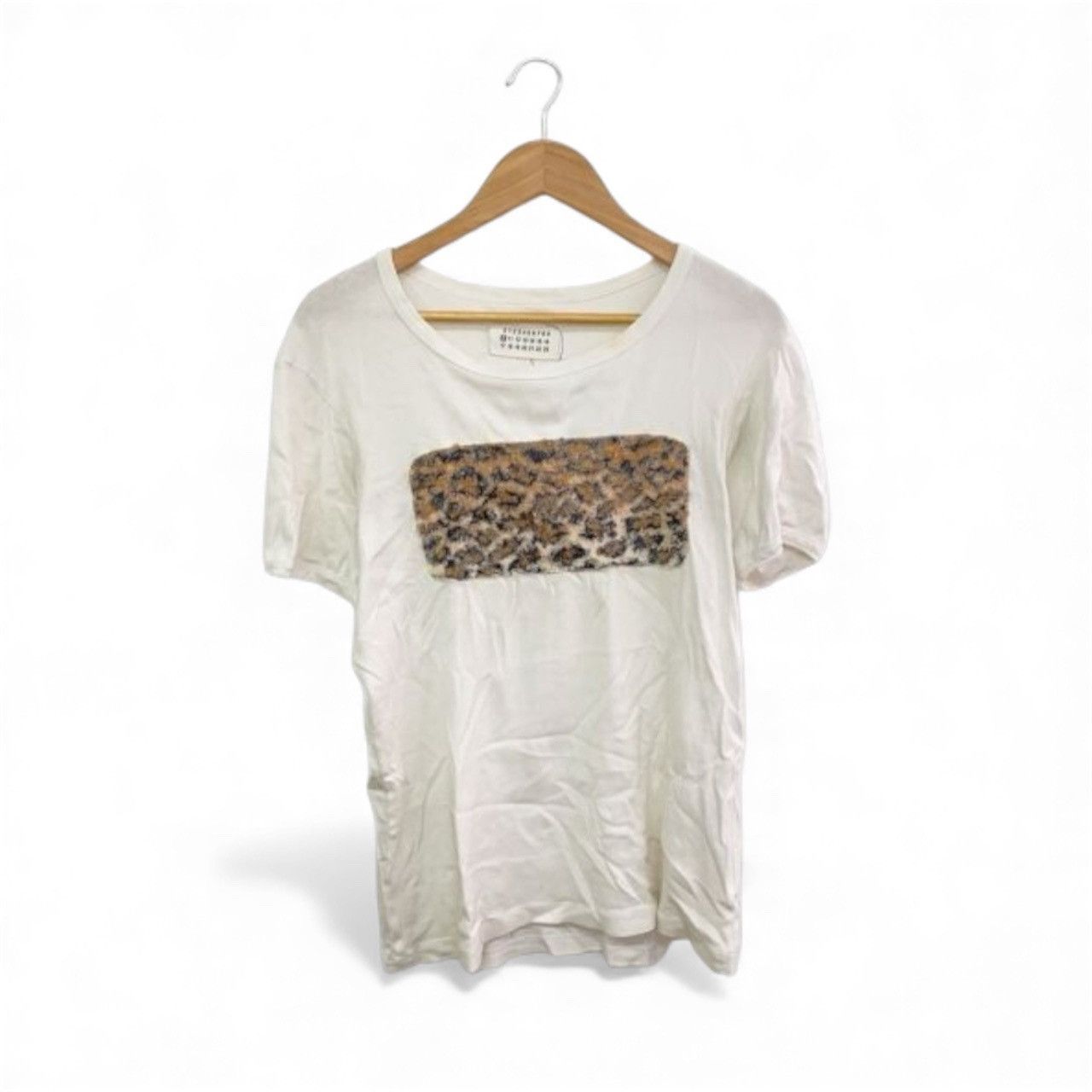 Maison Margiela Maison Martin Margiela 2006 Faux Fur Leopard Patch White Size US M / EU 48-50 / 2 - 1 Thumbnail