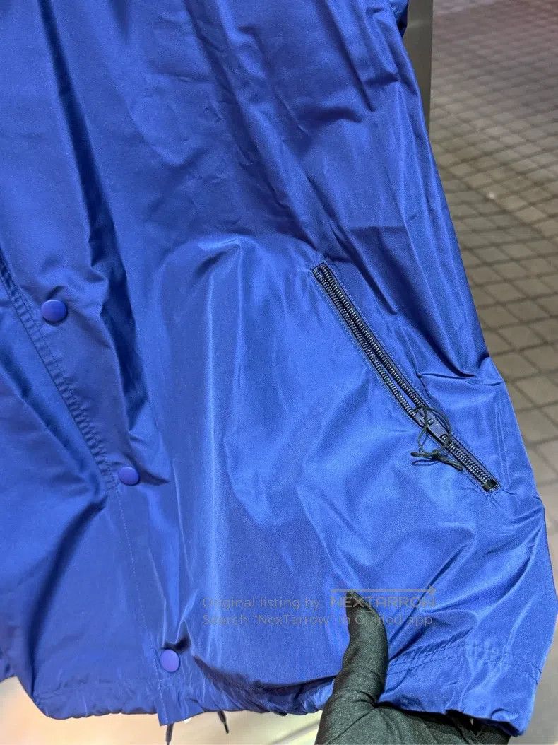 Balenciaga Balenciaga Back Logo Deep Blue Windbreaker Size US M / EU 48-50 / 2 - 4 Thumbnail