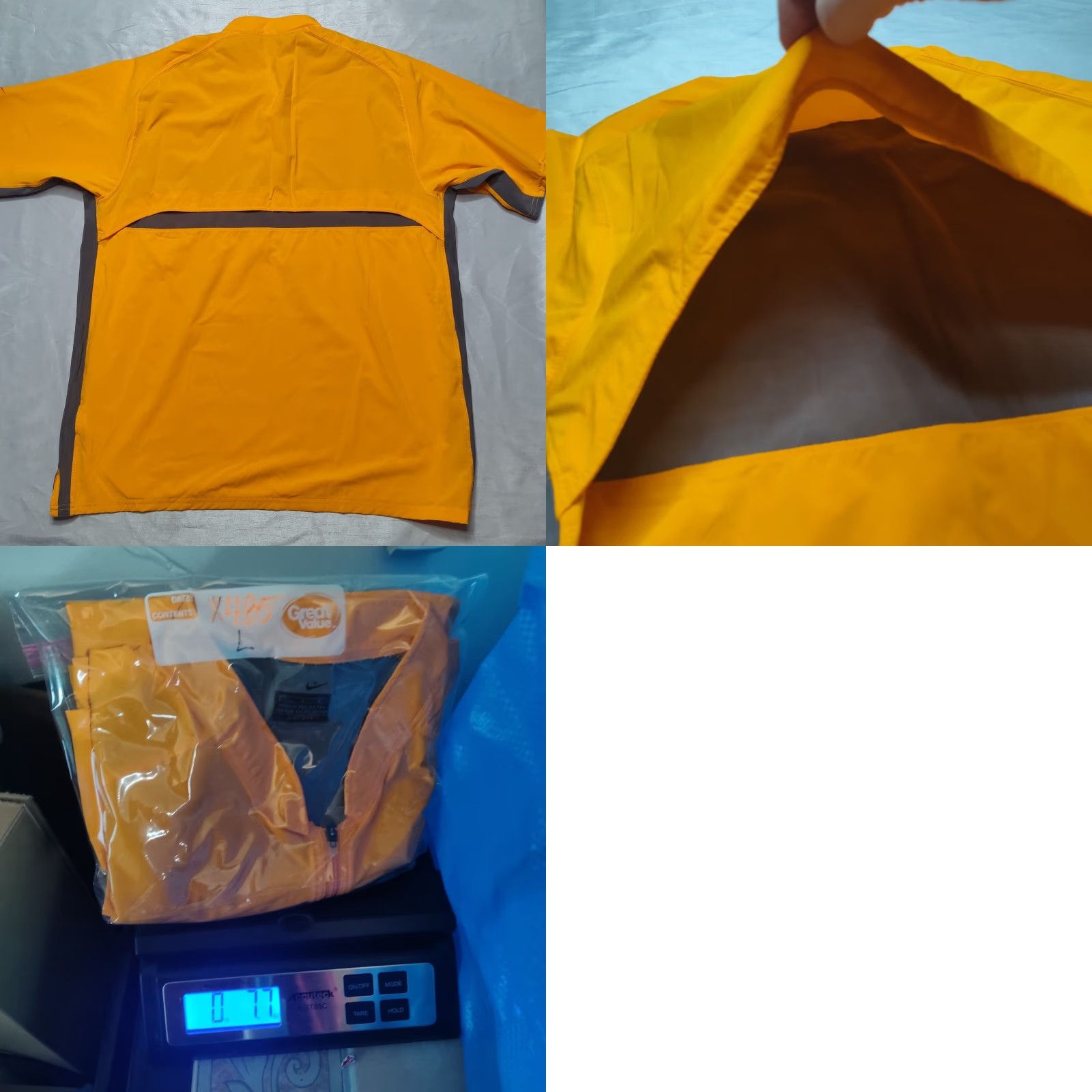 Nike VINTAGE Nike Dri-Fit Pullover Shirt Men L Orange 1/2 Zip Short Sleeve Ventilated 2000s Size US L / EU 52-54 / 3 - 9 Thumbnail