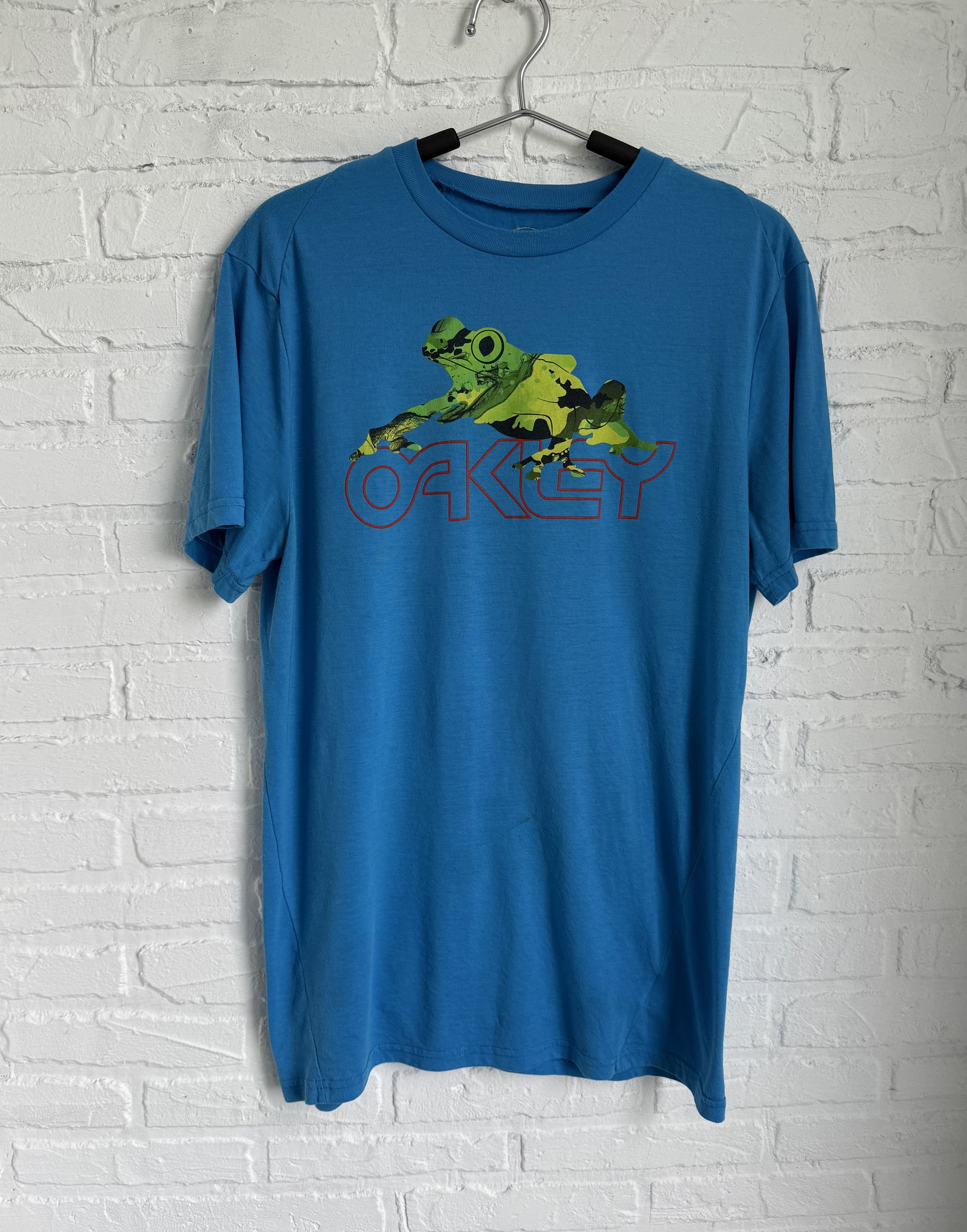 Oakley × Vintage Oakley software frog logo t-shirt Size US M / EU 48-50 / 2 - 1 Thumbnail