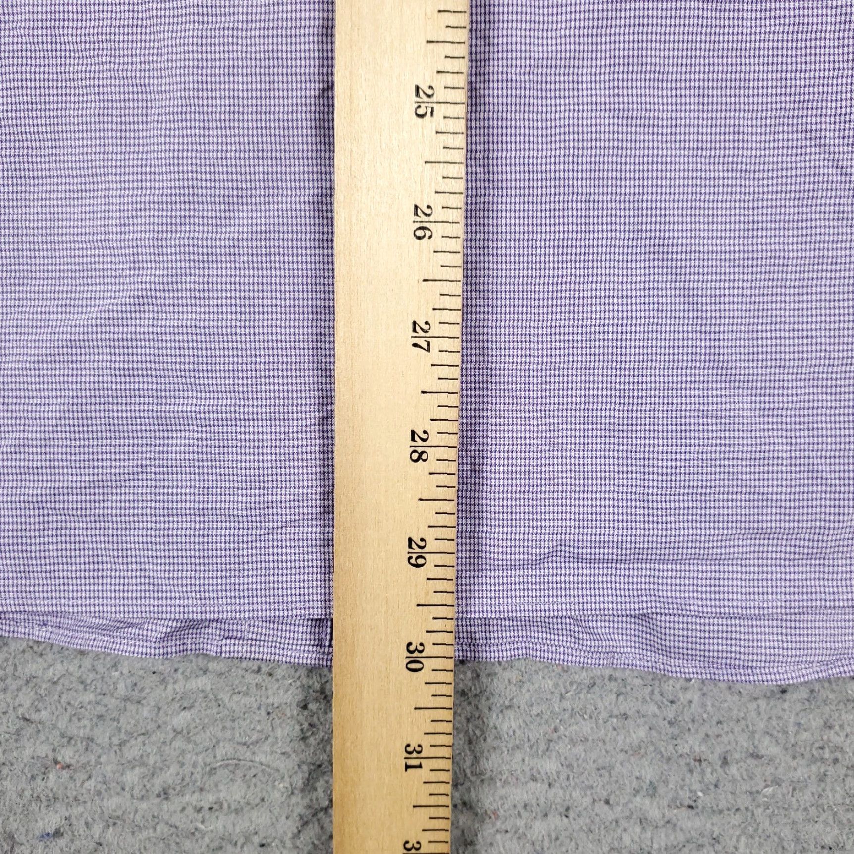 Tommy Hilfiger Tommy Hilfiger Shirt Mens Large Purple Casual Button Up Long Sleeve Size US L / EU 52-54 / 3 - 5 Thumbnail