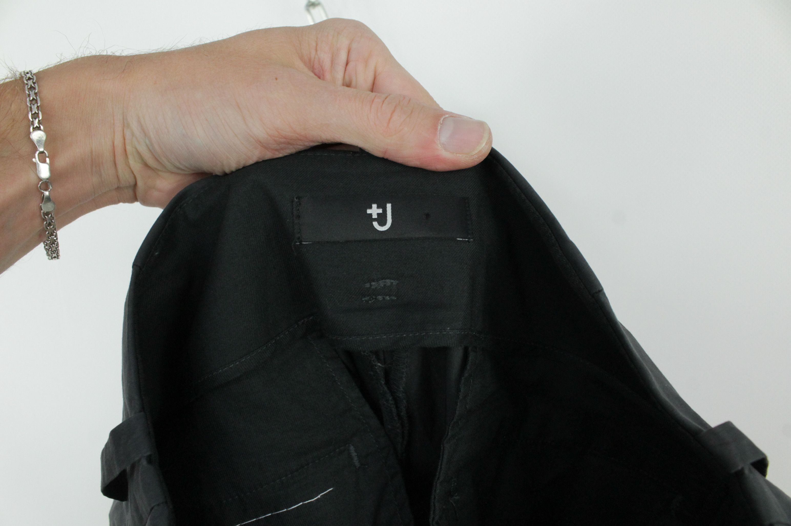 Jil Sander × Uniqlo Uniqlo x Jil Sander Gray Cotton Nylon Wide Trousers Women's Size 26" / US 2 / IT 38 - 8 Thumbnail