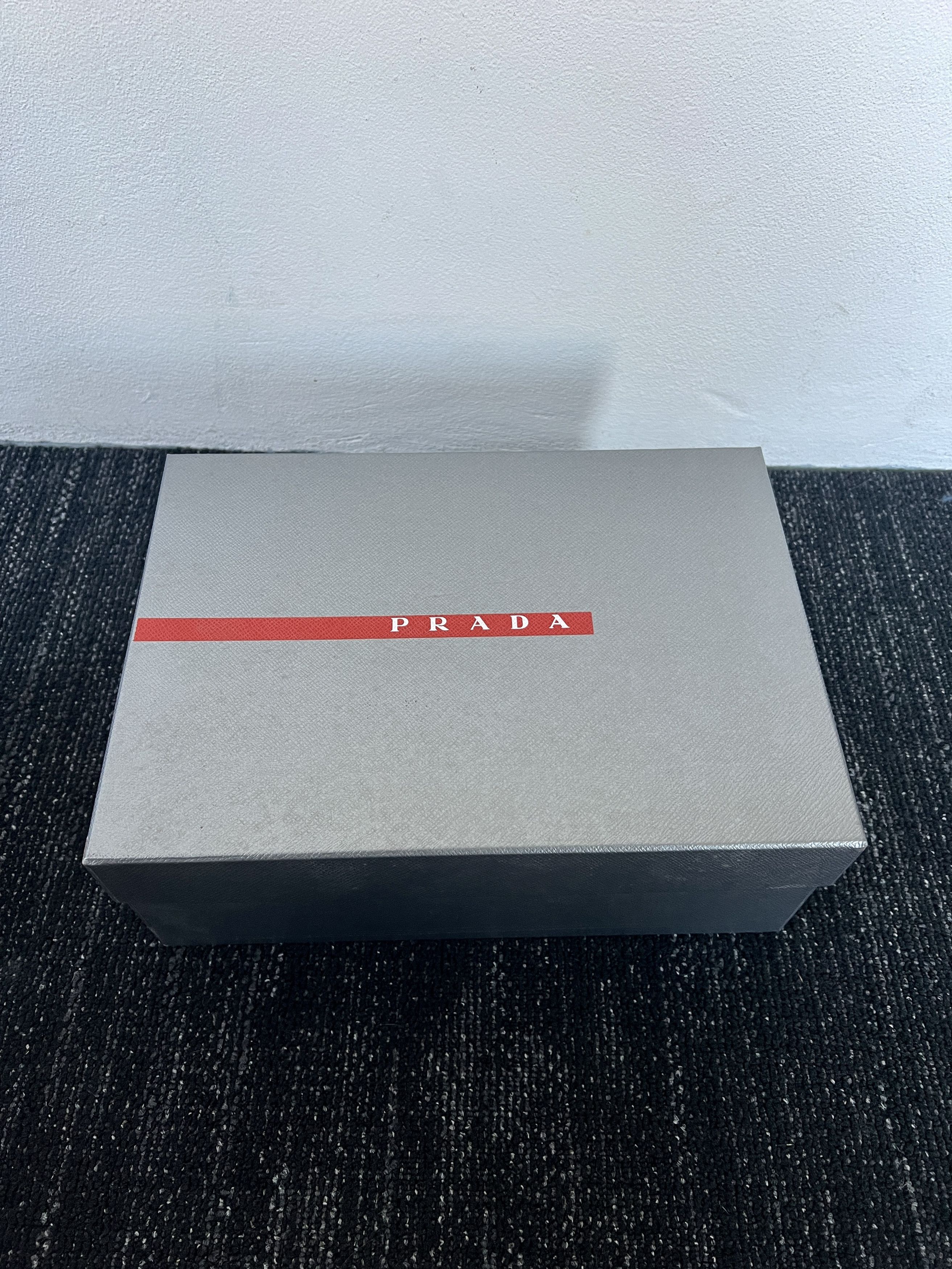 Prada Prada Cross Action Rubber-Trimmed Nylon Sneaker (Size US 13) Size US 13 / EU 46 - 4 Thumbnail