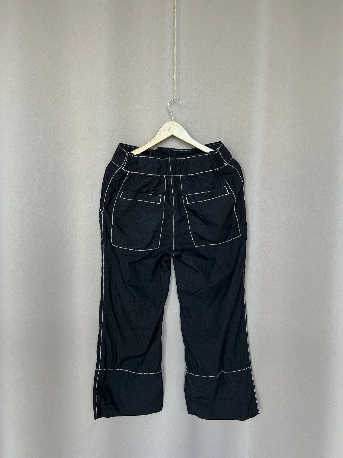 Issey Miyake Issey Miyake Caravan Pants Black/White Size S/M Japanese Size 28" / US 6 / IT 42 - 7 Thumbnail
