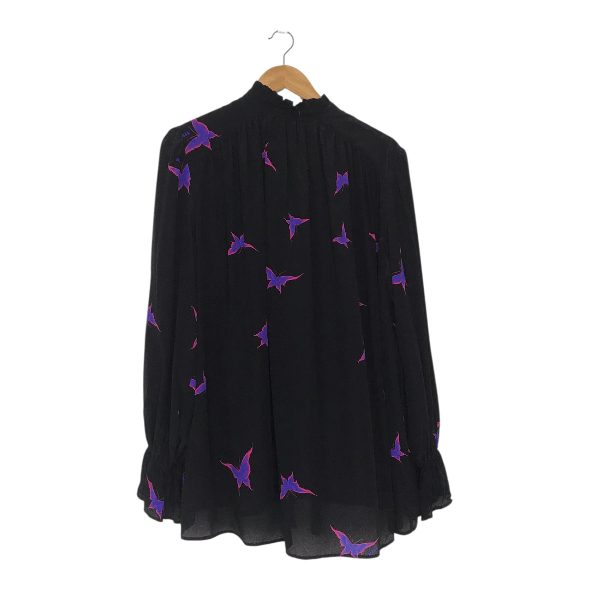 MSGM MSGM Milano Butterfly Button Shirt Size M / US 6-8 / IT 42-44 - 4 Thumbnail