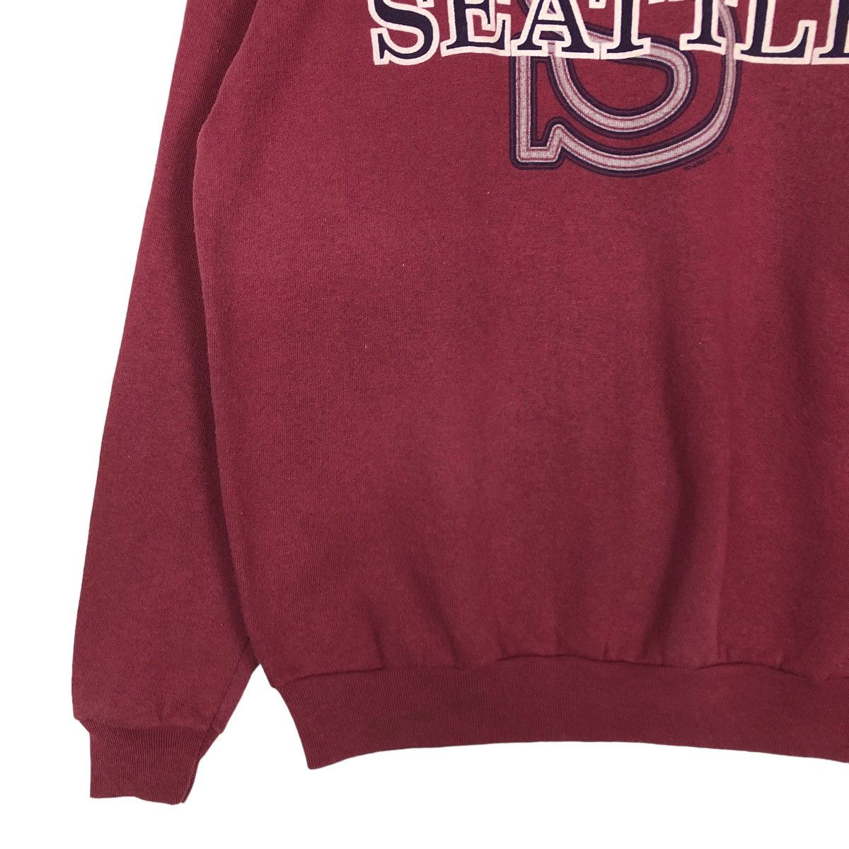 Vintage 🔥Vintage Sweatshirt Crewneck Seattle Tultex USA Size US M / EU 48-50 / 2 - 4 Thumbnail