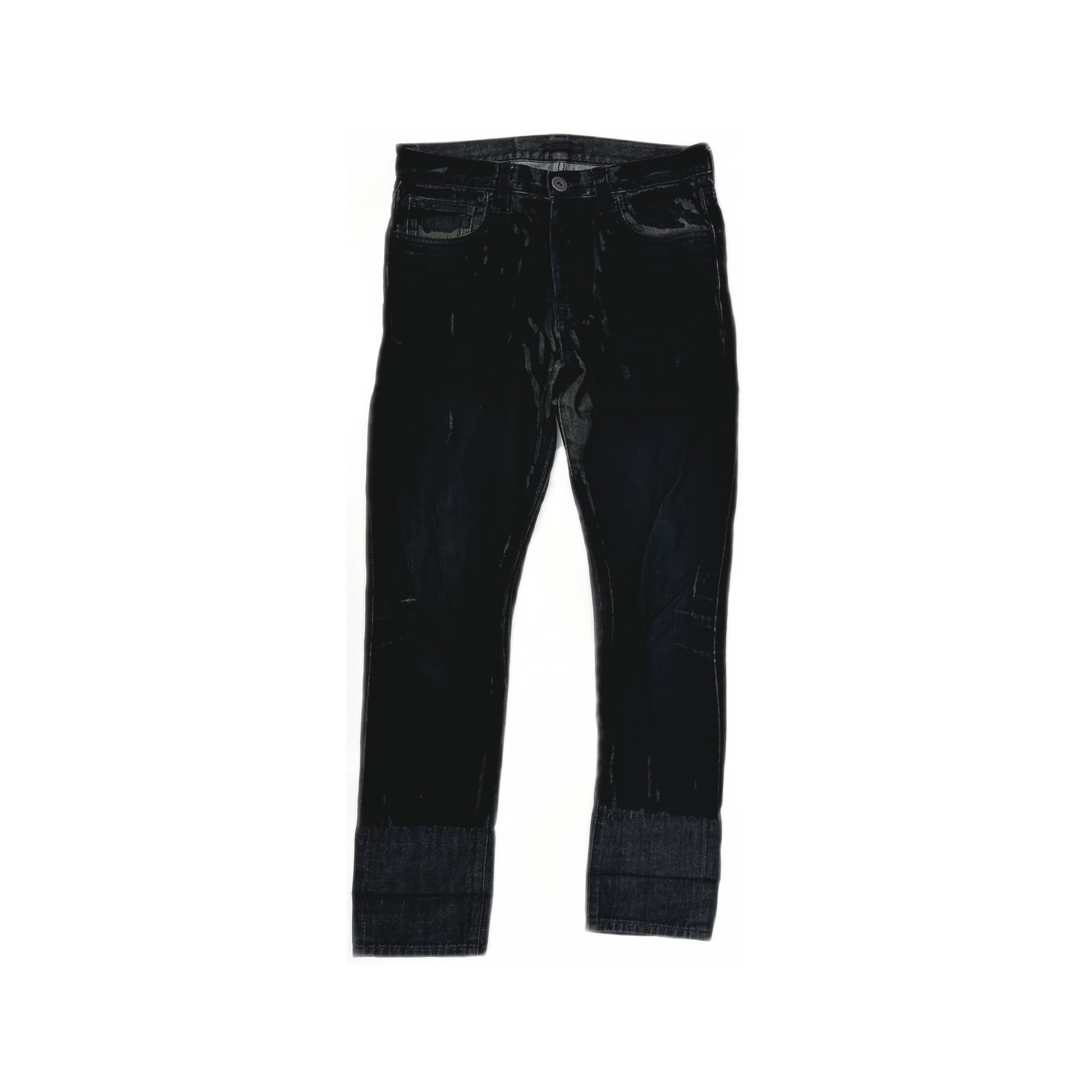 Prada Prada Distressed Black Denim Jeans Size 29 Size US 29 - 1 Thumbnail