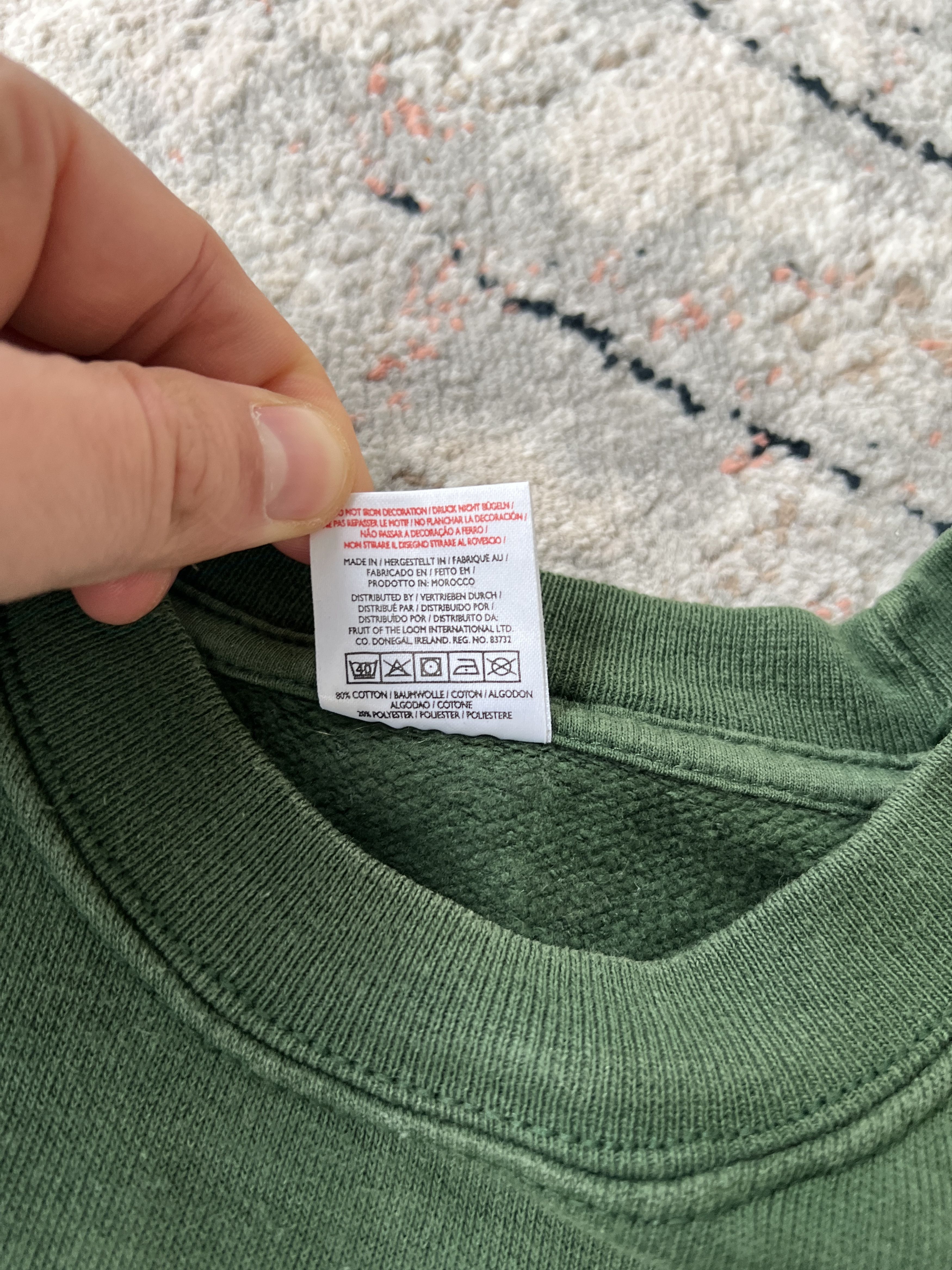 Fruit Of The Loom Universidad Salamanca Vintage Sweatshirt Size US S / EU 44-46 / 1 - 5 Thumbnail