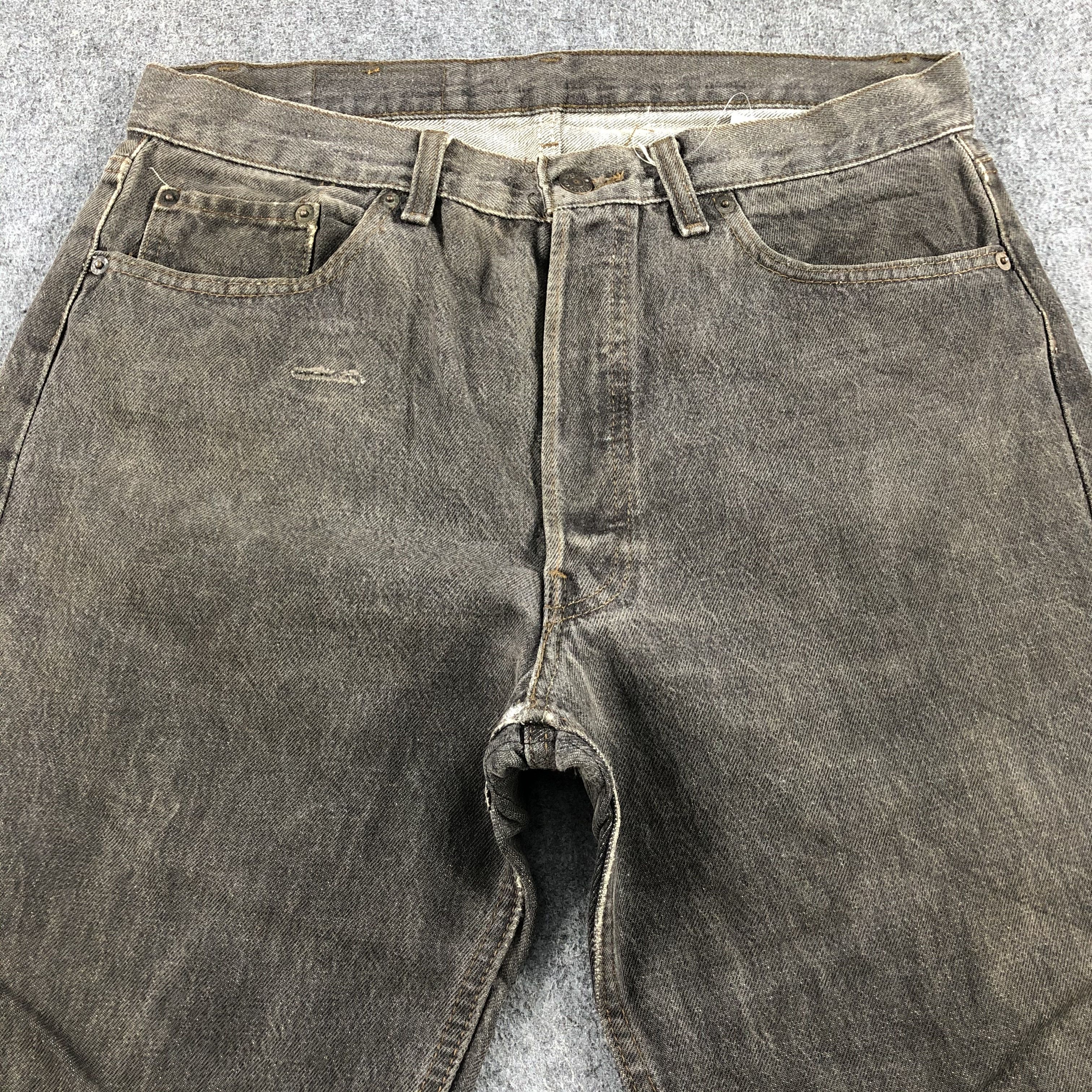 Levi's 90s Vintage Levis 501 Earth Tone Jeans-J1386 Size US 34 / EU 50 - 3 Thumbnail