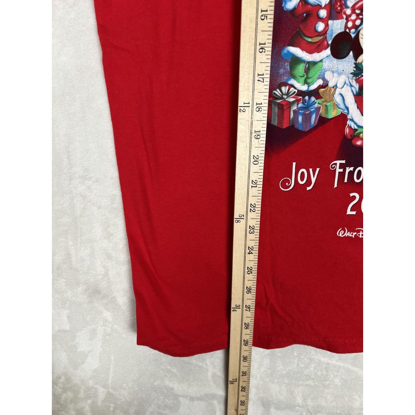 Disney Walt Disney World T-Shirt Mens XL Red "Joy From The World" C Size US XL / EU 56 / 4 - 3 Thumbnail