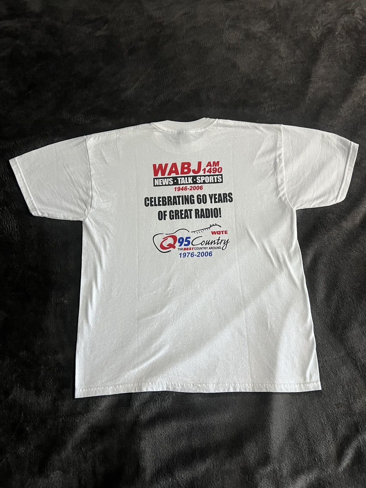 Jerzees Vintage 90’s Radio Station Graphic Tee Size US L / EU 52-54 / 3 - 3 Thumbnail