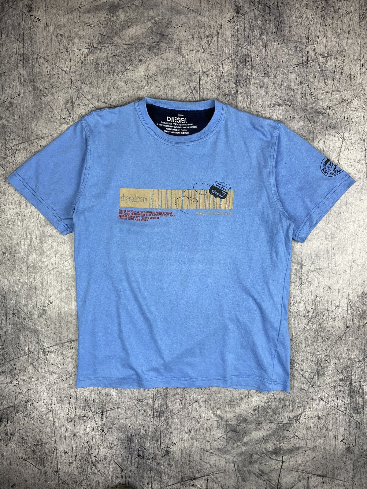 Diesel Y2K Vintage Diesel Tee Shirt Archive Hype Size L Size US L / EU 52-54 / 3 - 2 Thumbnail