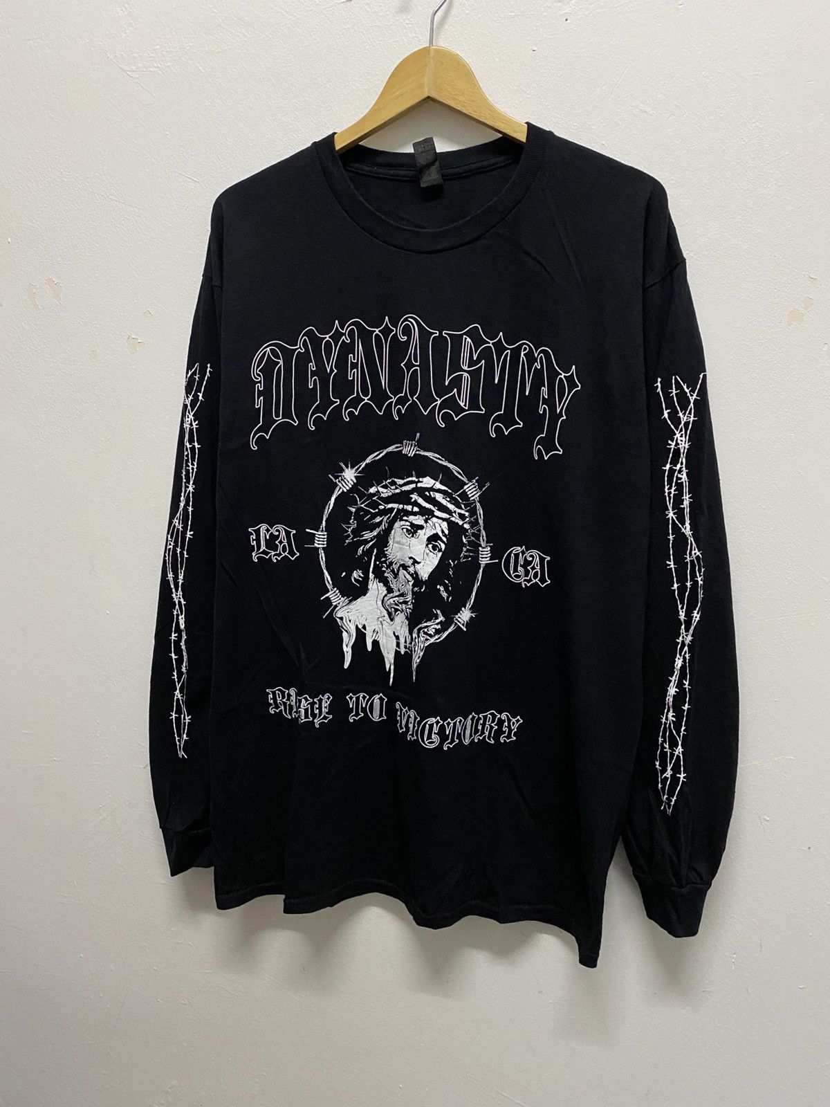Vintage Vintage Jesus Shirt Size US L / EU 52-54 / 3 - 1 Thumbnail