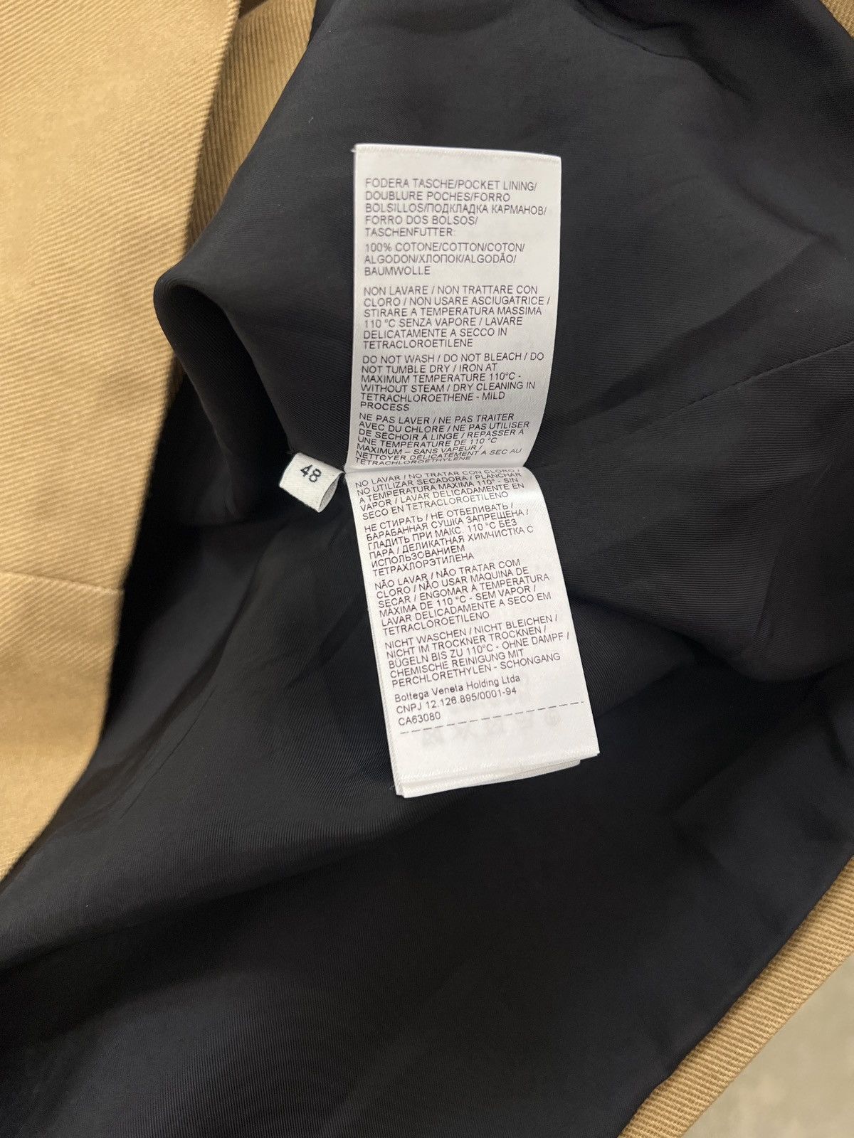 Bottega Veneta Bottega Veneta Cotton-Twill Blouson Jacket Camel Size US M / EU 48-50 / 2 - 5 Thumbnail
