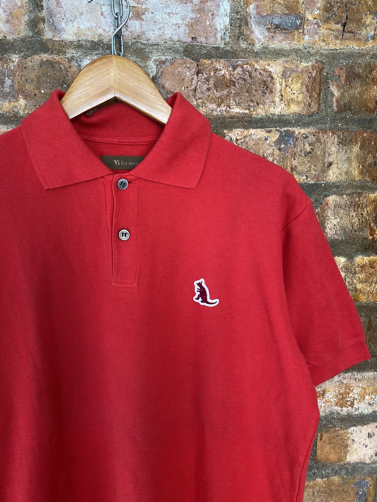 Yohji Yamamoto SS2001 Yohji Yamamoto YS for Men Godzilla polo Size US L / EU 52-54 / 3 - 4 Thumbnail