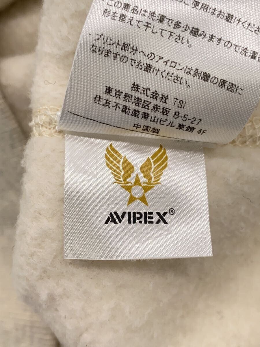 Avirex Avirex Cotton Sweatshirt Ivory Size US M / EU 48-50 / 2 - 3 Thumbnail