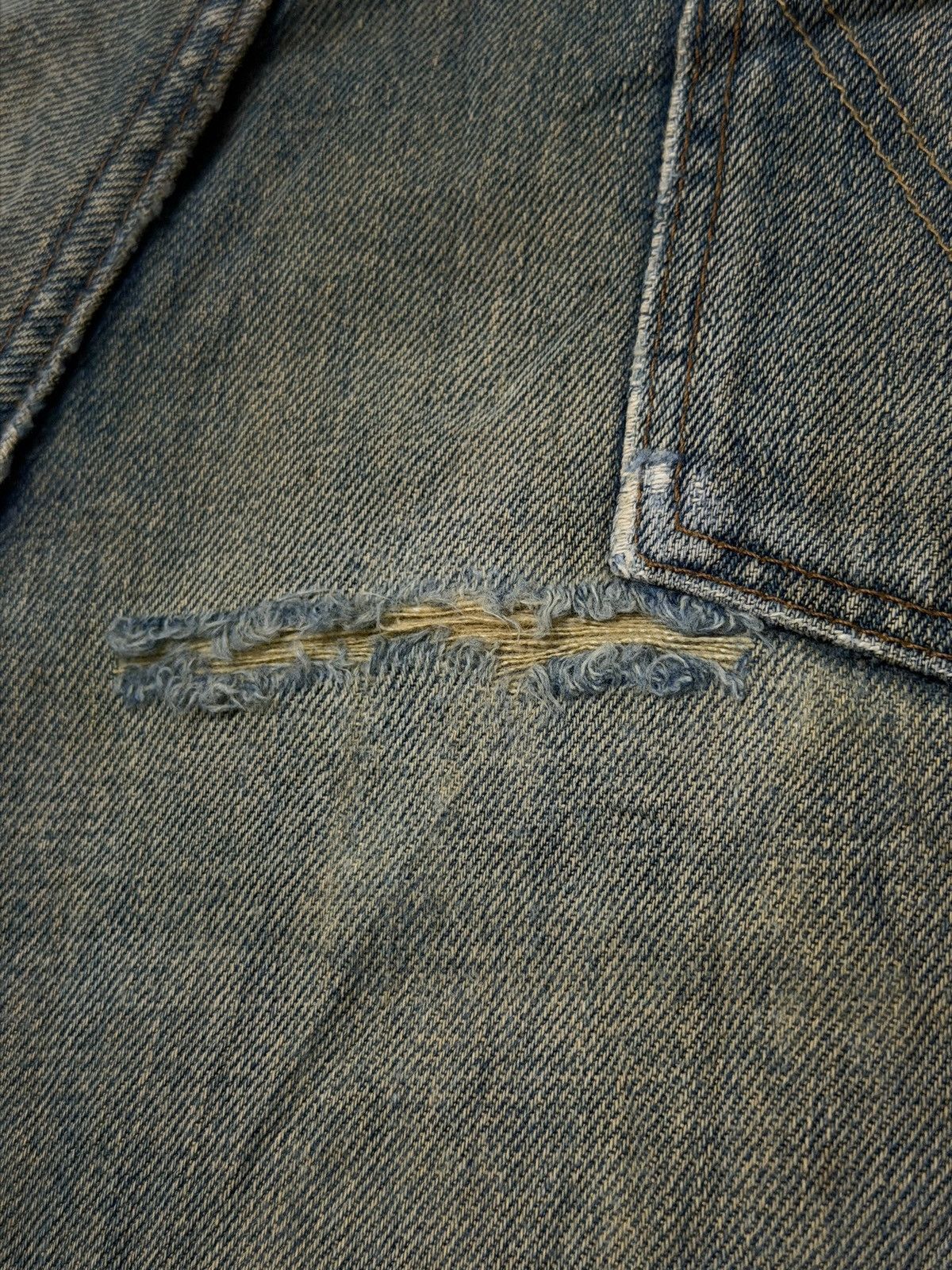 Wrangler Vintage 90s Wrangler Japan Selvedge Denim Jeans | W29 Size US 29 - 17 Thumbnail