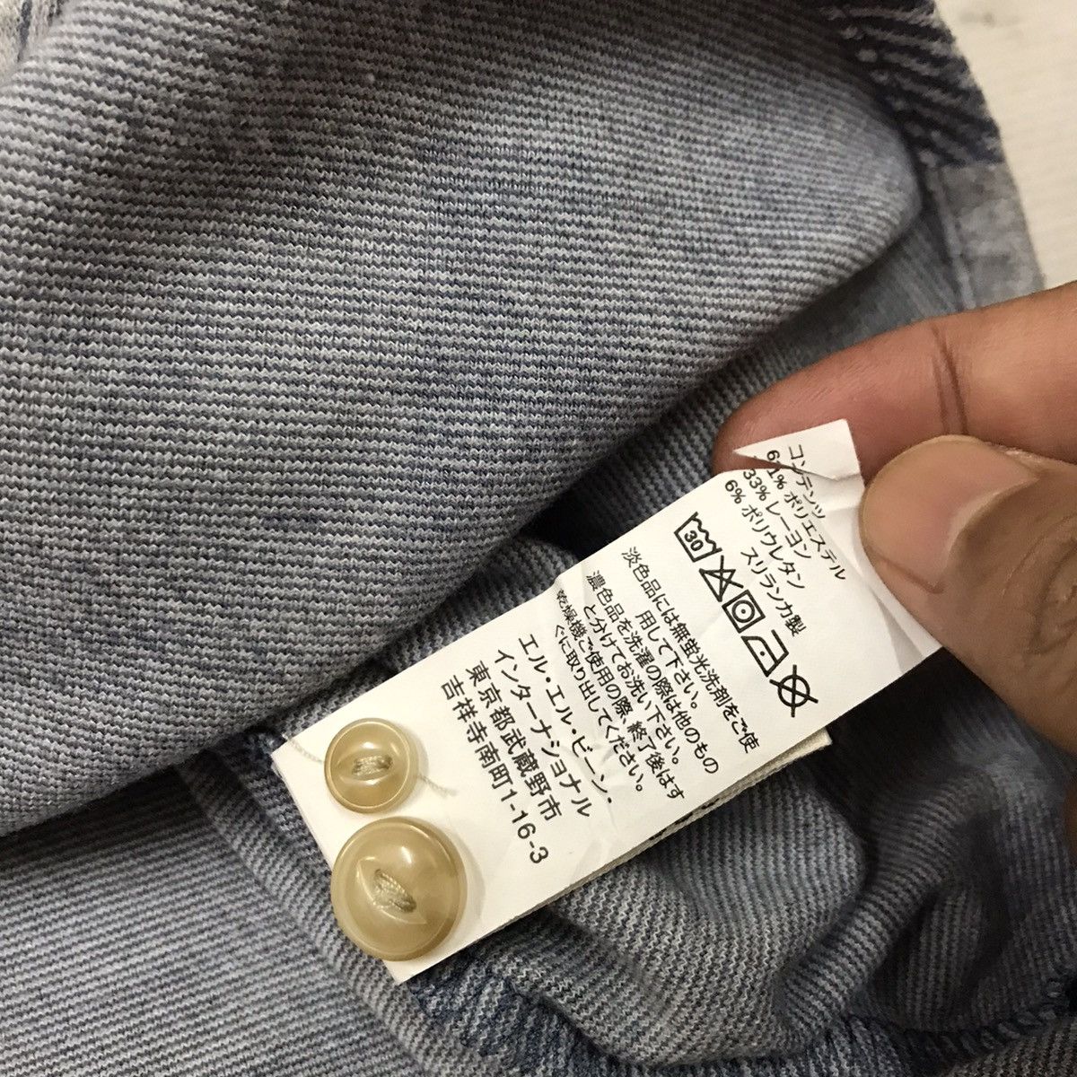 Japanese Brand × L.L. Bean × Vintage Vintage L.L Bean Three Blend Button Up Flannel Shirt Size US S / EU 44-46 / 1 - 9 Thumbnail