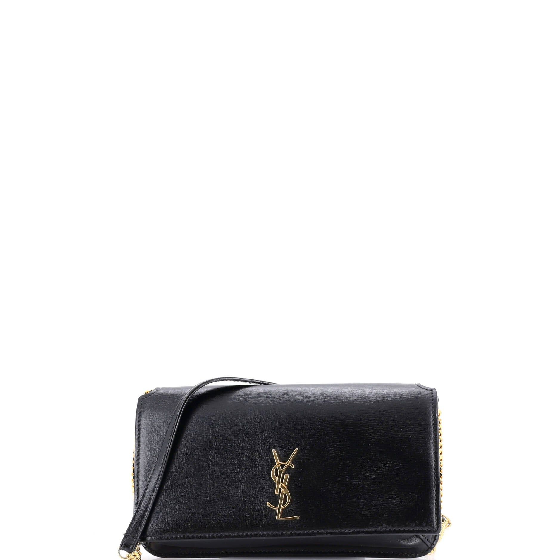 Saint Laurent Paris Classic Monogram Phone Holder Shoulder Bag Size ONE SIZE - 1 Thumbnail