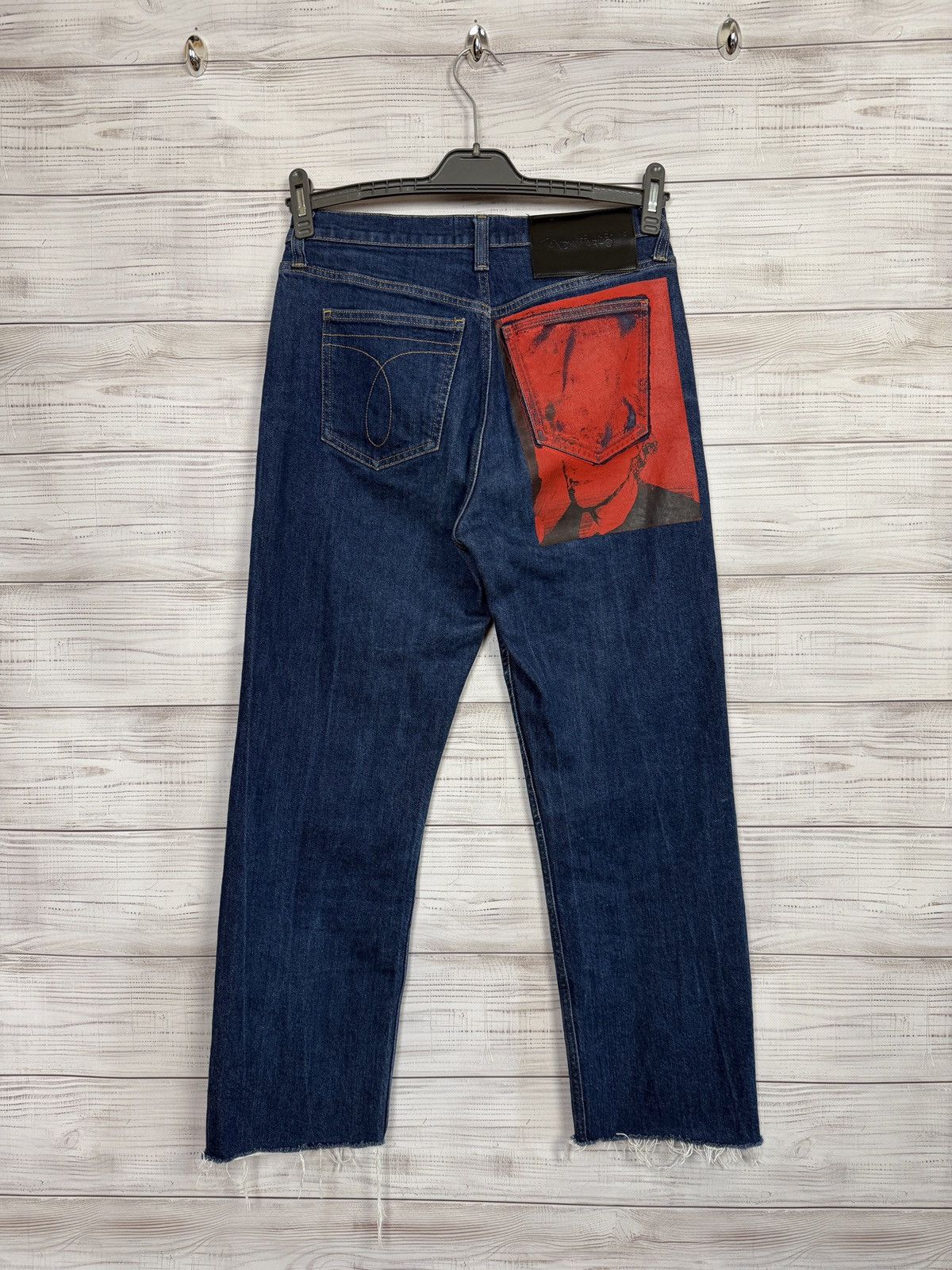 Andy Warhol Calvin klein Andy Warhol Jeans red picture Size US 29 - 1 Thumbnail