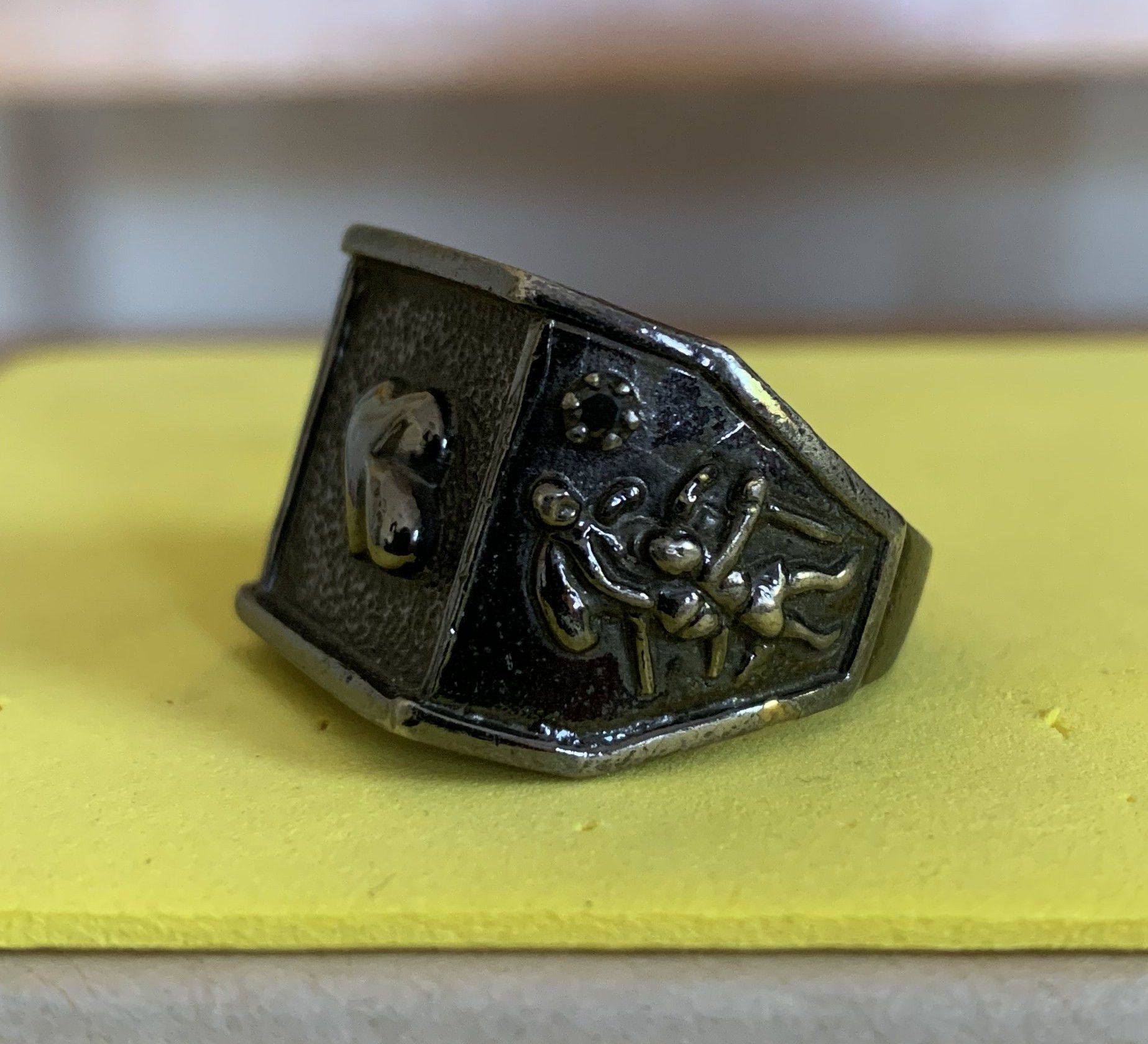 Number (N)ine S/S 2003 Number (N)ine Crying Heart Ring Size ONE SIZE - 4 Thumbnail